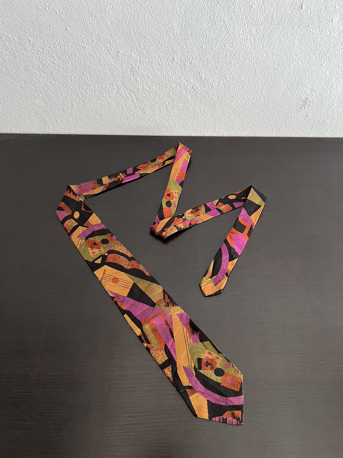 gianni versace silk tie