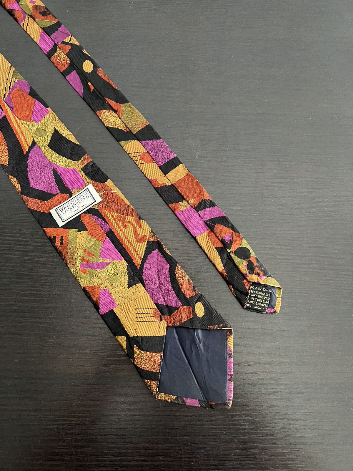Versace Gianni Versace Silk Tie Size ONE SIZE - 4 Thumbnail
