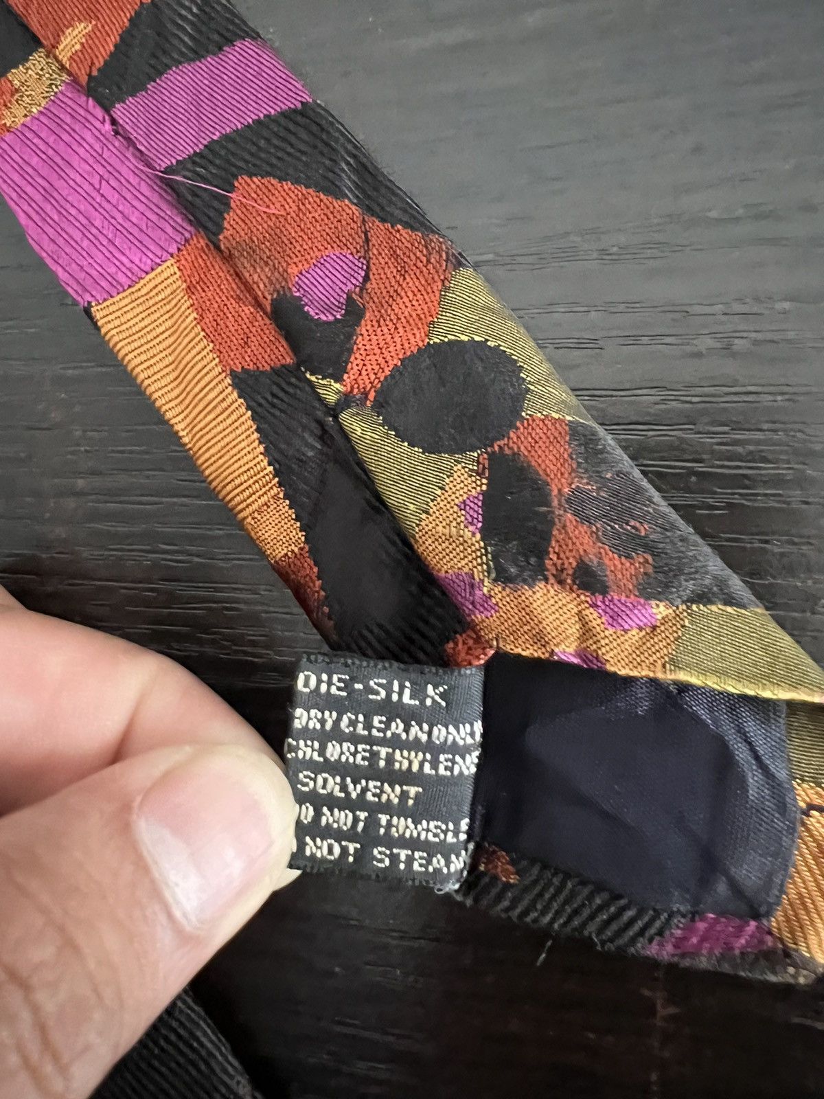 Versace Gianni Versace Silk Tie Size ONE SIZE - 7 Thumbnail