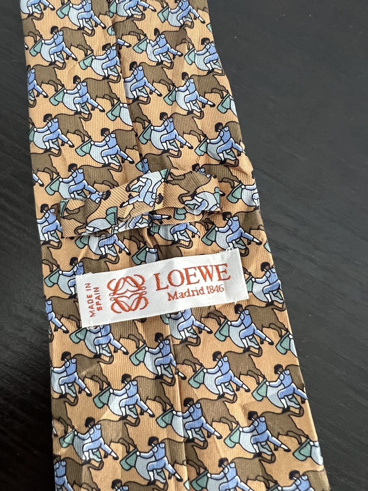 Loewe Loewe Silk Tie Size ONE SIZE - 5 Thumbnail
