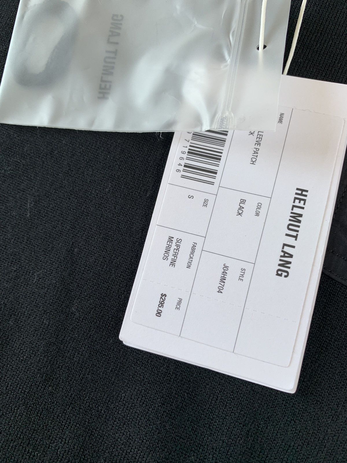 Helmut Lang Short Sleeve Crew Neck Tee in Fine Merino Size US S / EU 44-46 / 1 - 9 Thumbnail