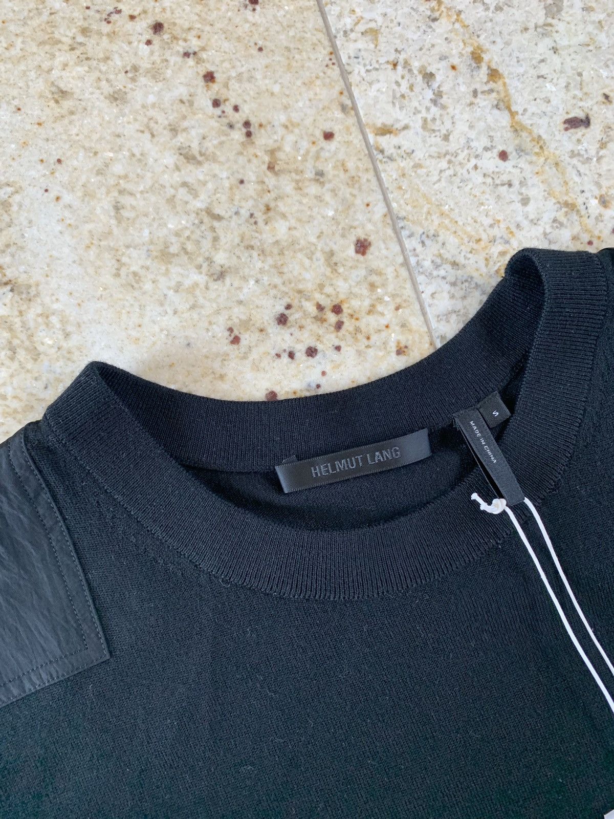 Helmut Lang Short Sleeve Crew Neck Tee in Fine Merino Size US S / EU 44-46 / 1 - 7 Thumbnail