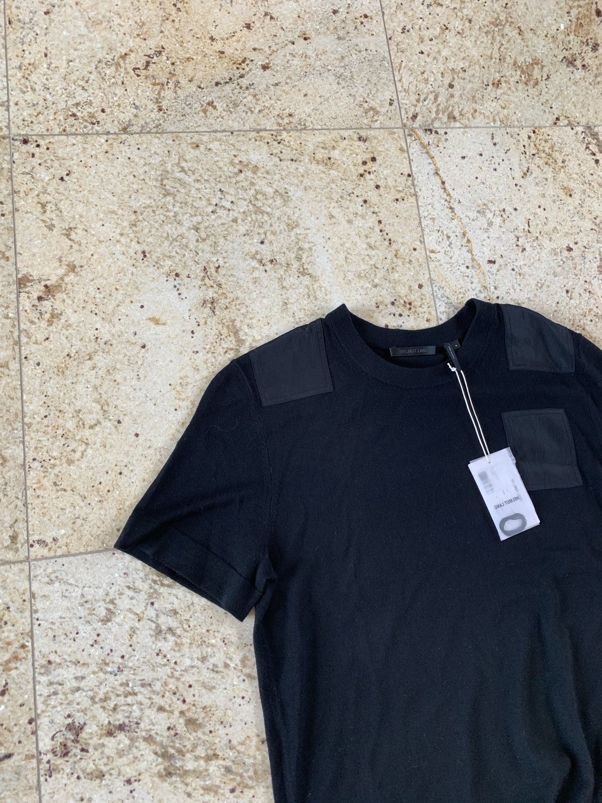 Helmut Lang Short Sleeve Crew Neck Tee in Fine Merino Size US S / EU 44-46 / 1 - 3 Thumbnail