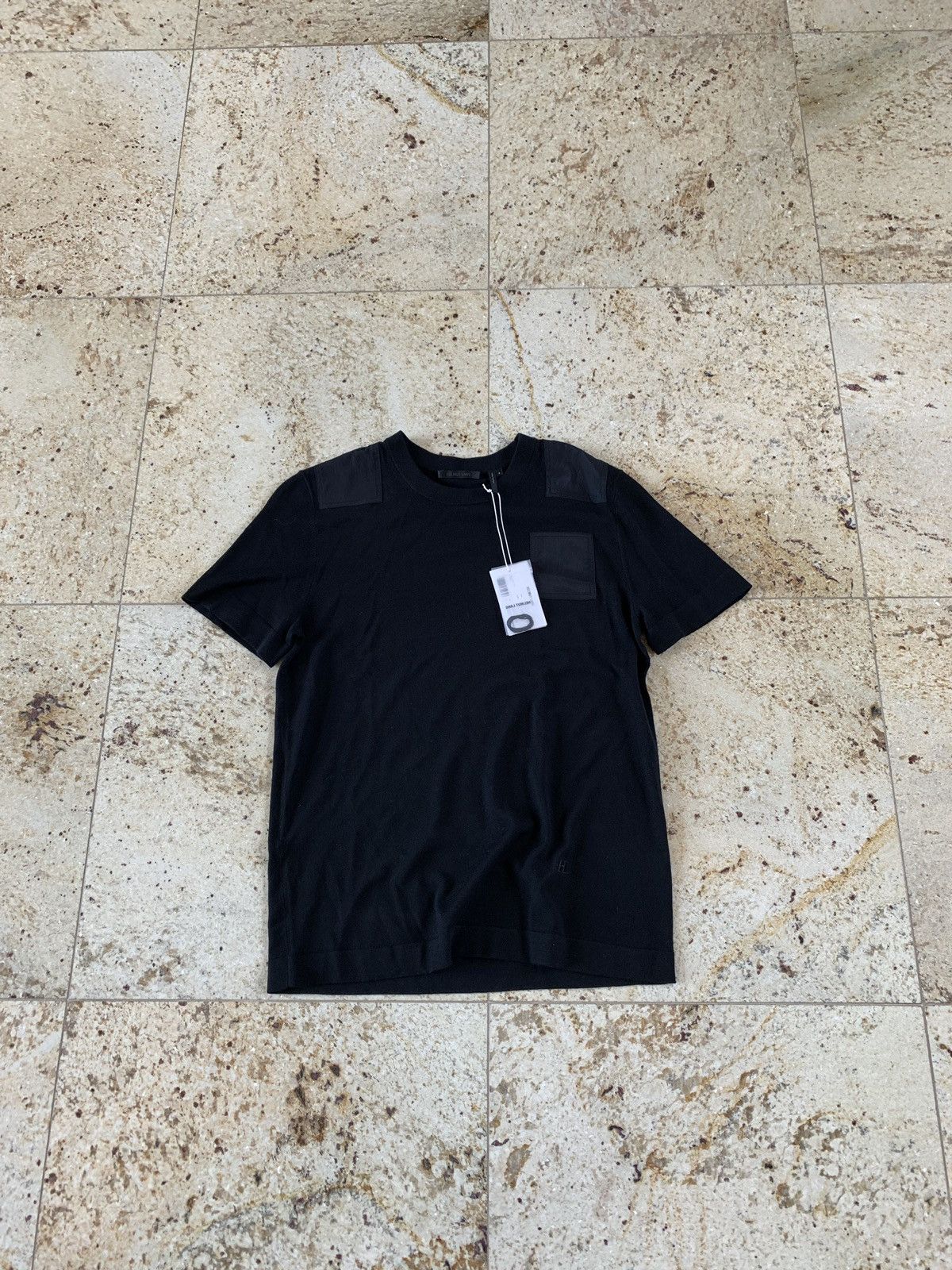 Helmut Lang Short Sleeve Crew Neck Tee in Fine Merino Size US S / EU 44-46 / 1 - 1 Thumbnail