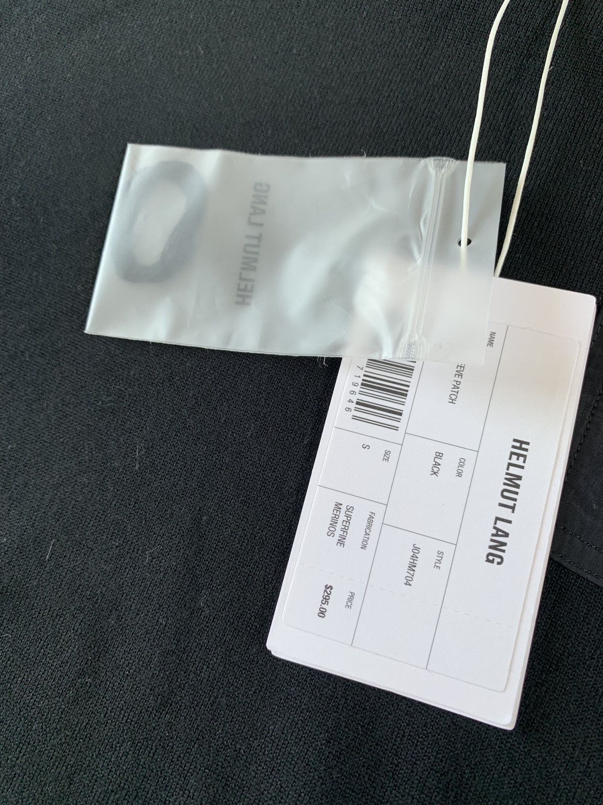 Helmut Lang Short Sleeve Crew Neck Tee in Fine Merino Size US S / EU 44-46 / 1 - 6 Thumbnail