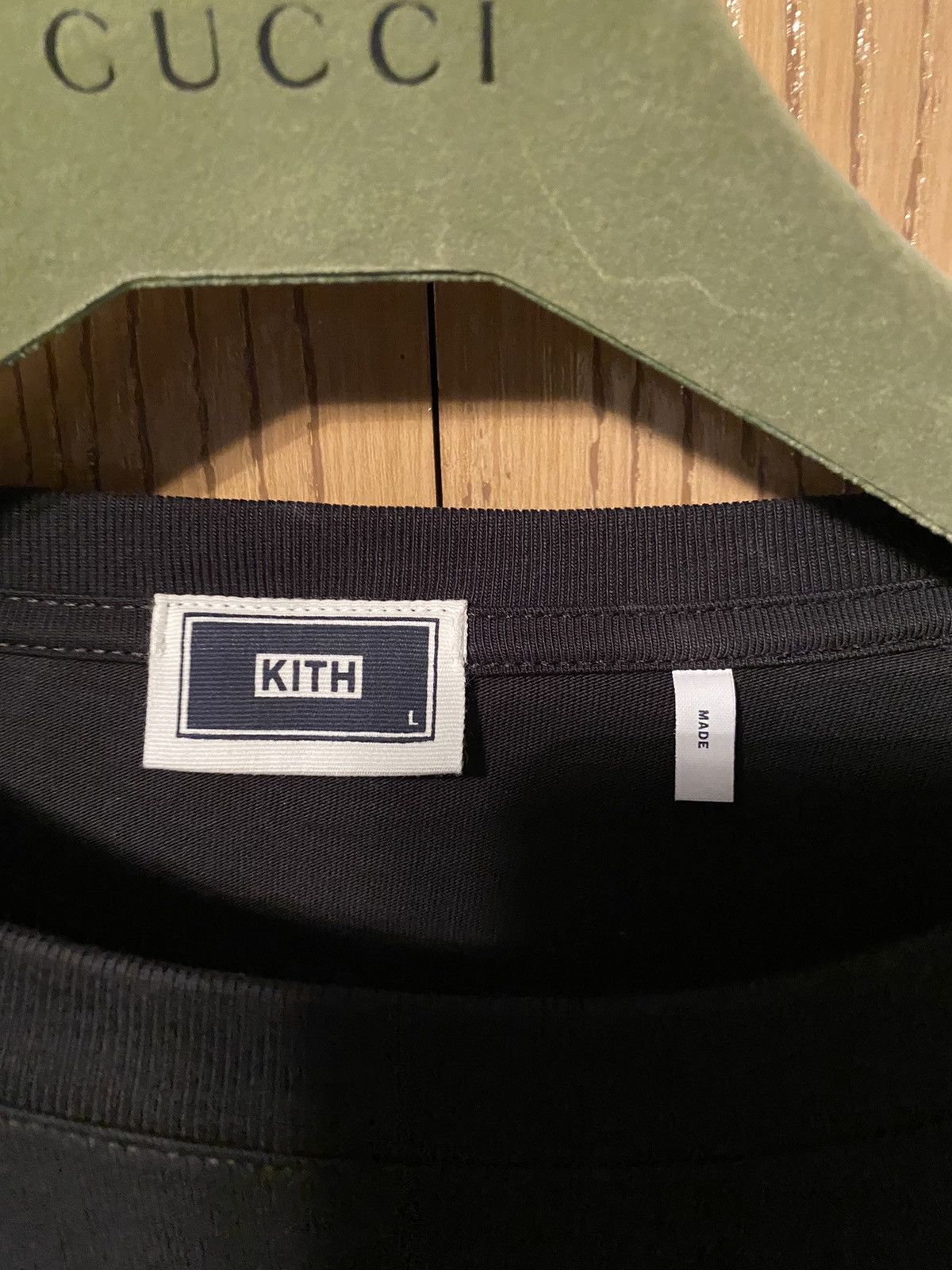 Kith Kith Marcus Brutus BHM Box Logo Sz L Size US L / EU 52-54 / 3 - 3 Thumbnail