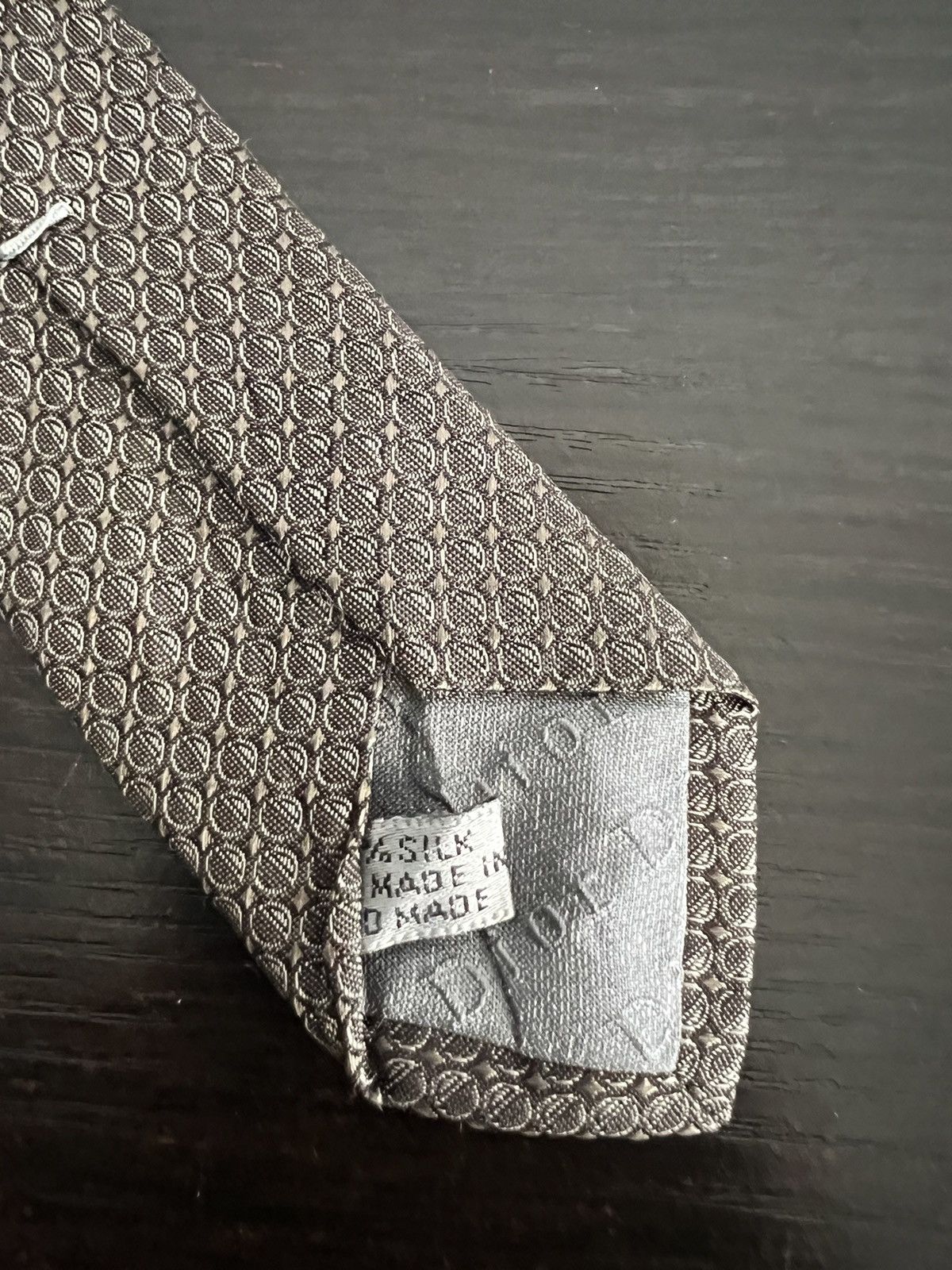 Christian Dior Monsieur Dior Silk Tie Size ONE SIZE - 6 Thumbnail