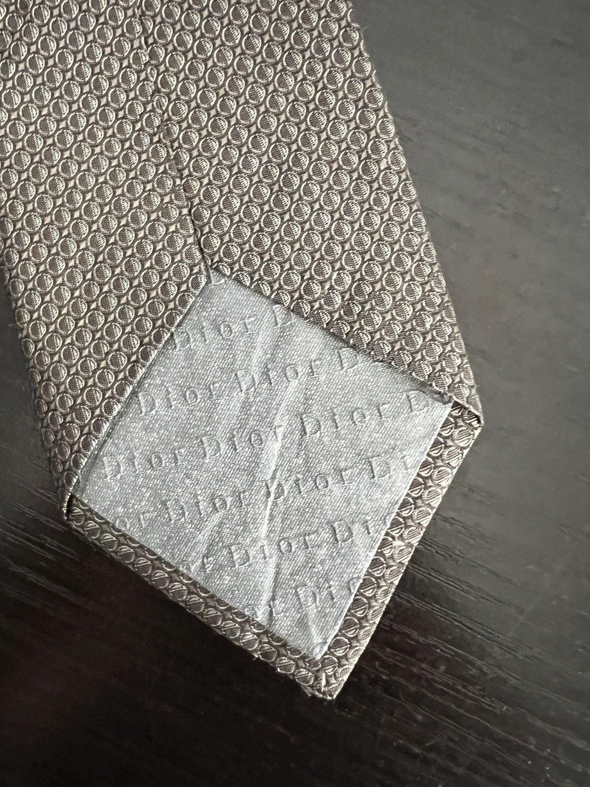 Christian Dior Monsieur Dior Silk Tie Size ONE SIZE - 8 Thumbnail