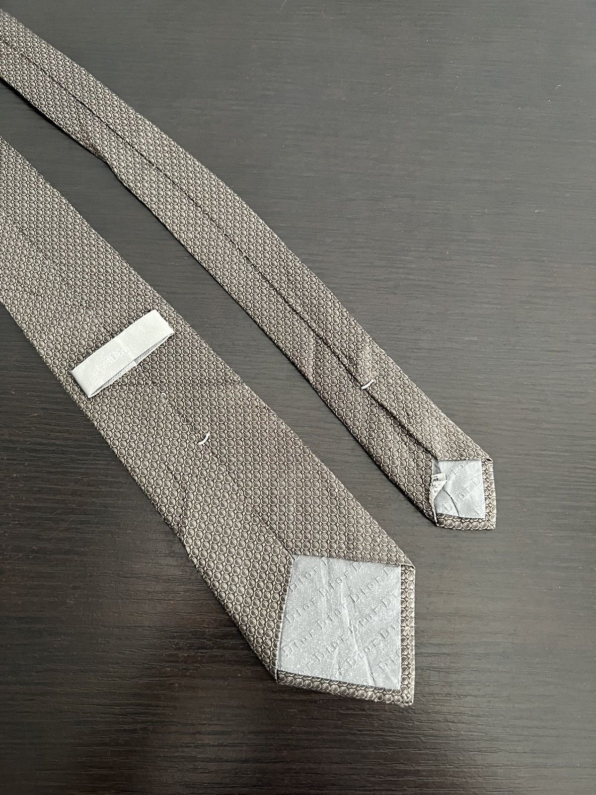 Christian Dior Monsieur Dior Silk Tie Size ONE SIZE - 4 Thumbnail
