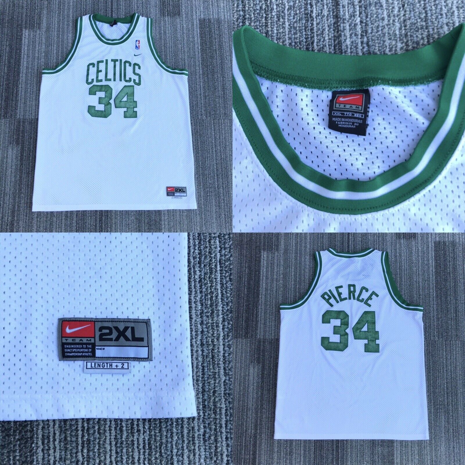 Nike ボストン・セルティックス 90s NBA ユニフォーム pierce