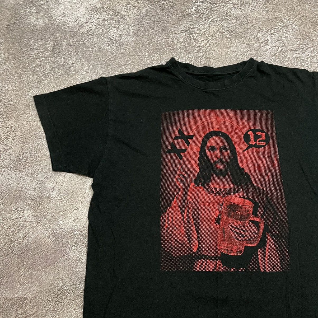 Vintage Vintage Y2K ADULT “ Religion God Drink Beer Logo “BuyTee Size US M / EU 48-50 / 2 - 4 Thumbnail