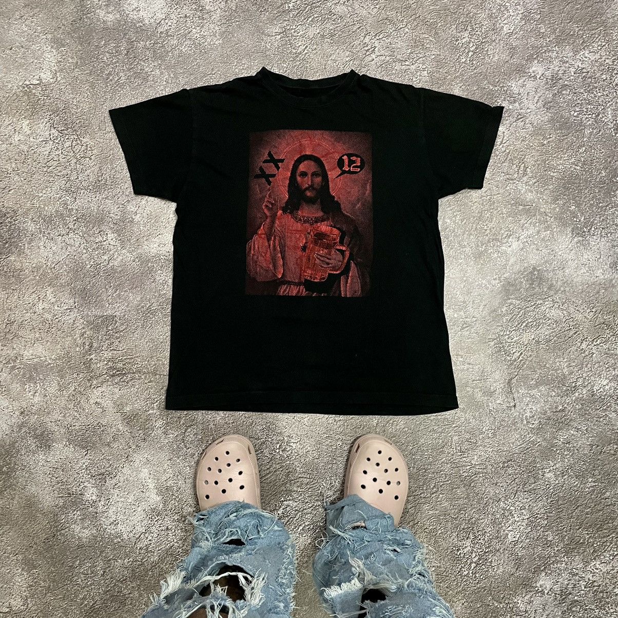 Vintage Vintage Y2K ADULT “ Religion God Drink Beer Logo “BuyTee Size US M / EU 48-50 / 2 - 1 Thumbnail