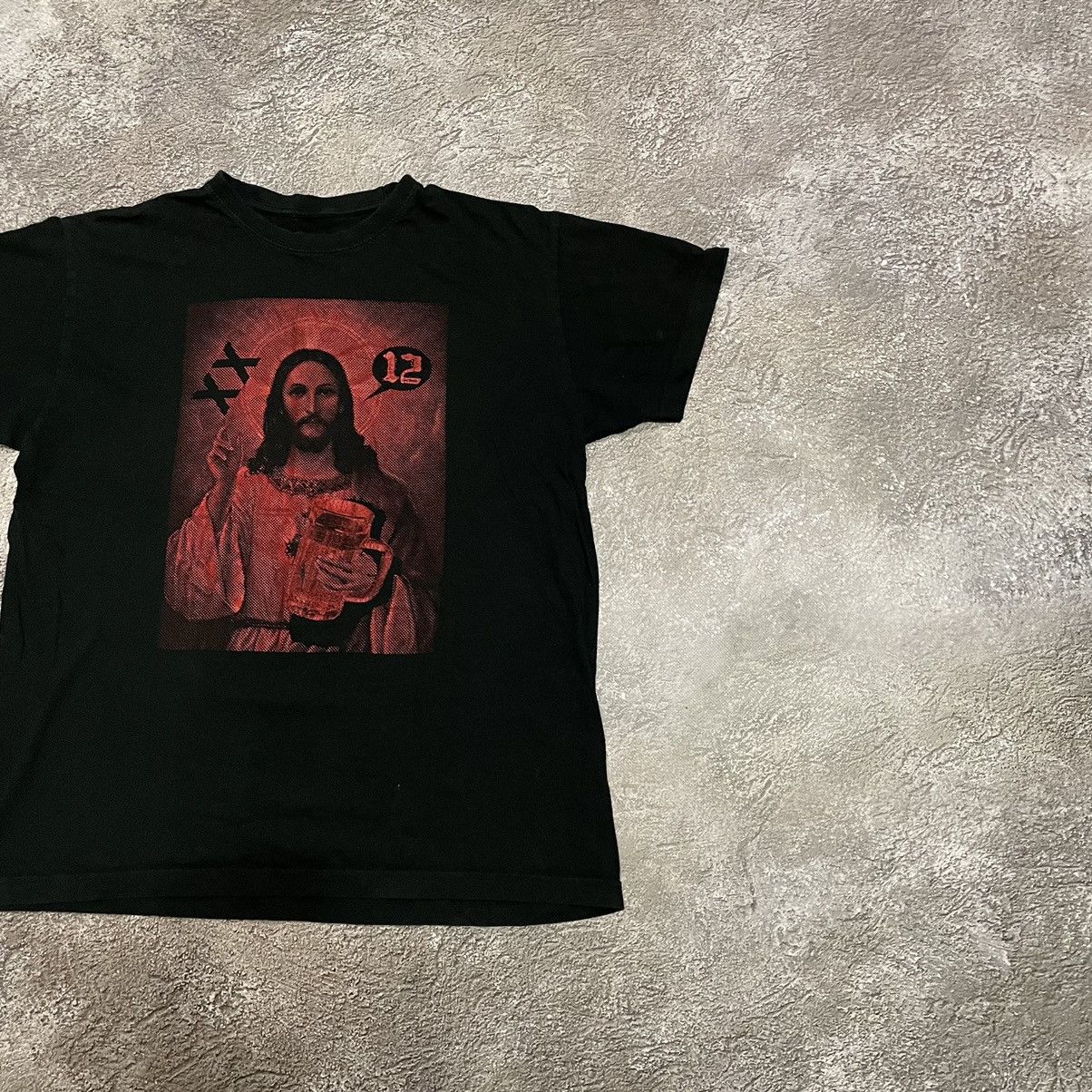 Vintage Vintage Y2K ADULT “ Religion God Drink Beer Logo “BuyTee Size US M / EU 48-50 / 2 - 3 Thumbnail