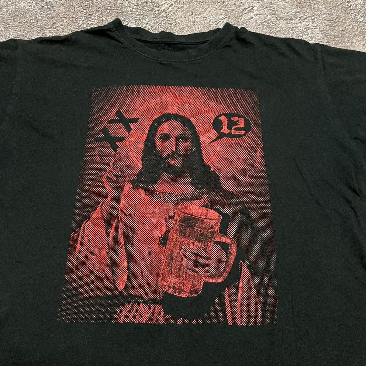 Vintage Vintage Y2K ADULT “ Religion God Drink Beer Logo “BuyTee Size US M / EU 48-50 / 2 - 5 Thumbnail
