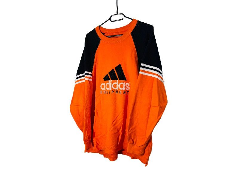 Adidas × Vintage Adidas equipment vintage sweatshirt retro 90s Size US L / EU 52-54 / 3 - 2 Thumbnail
