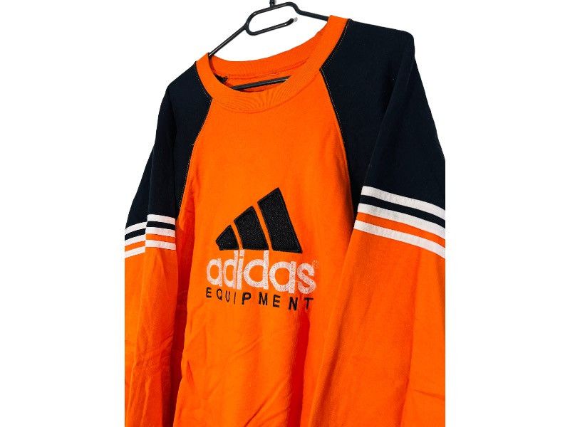 Adidas × Vintage Adidas equipment vintage sweatshirt retro 90s Size US L / EU 52-54 / 3 - 4 Thumbnail