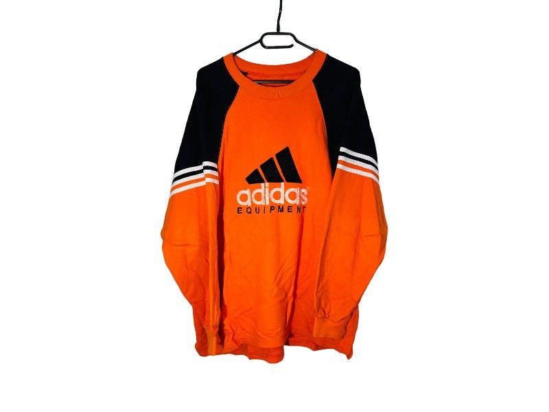 Adidas × Vintage Adidas equipment vintage sweatshirt retro 90s Size US L / EU 52-54 / 3 - 5 Thumbnail