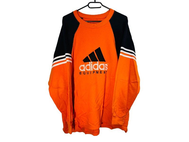 Adidas × Vintage Adidas equipment vintage sweatshirt retro 90s Size US L / EU 52-54 / 3 - 6 Thumbnail