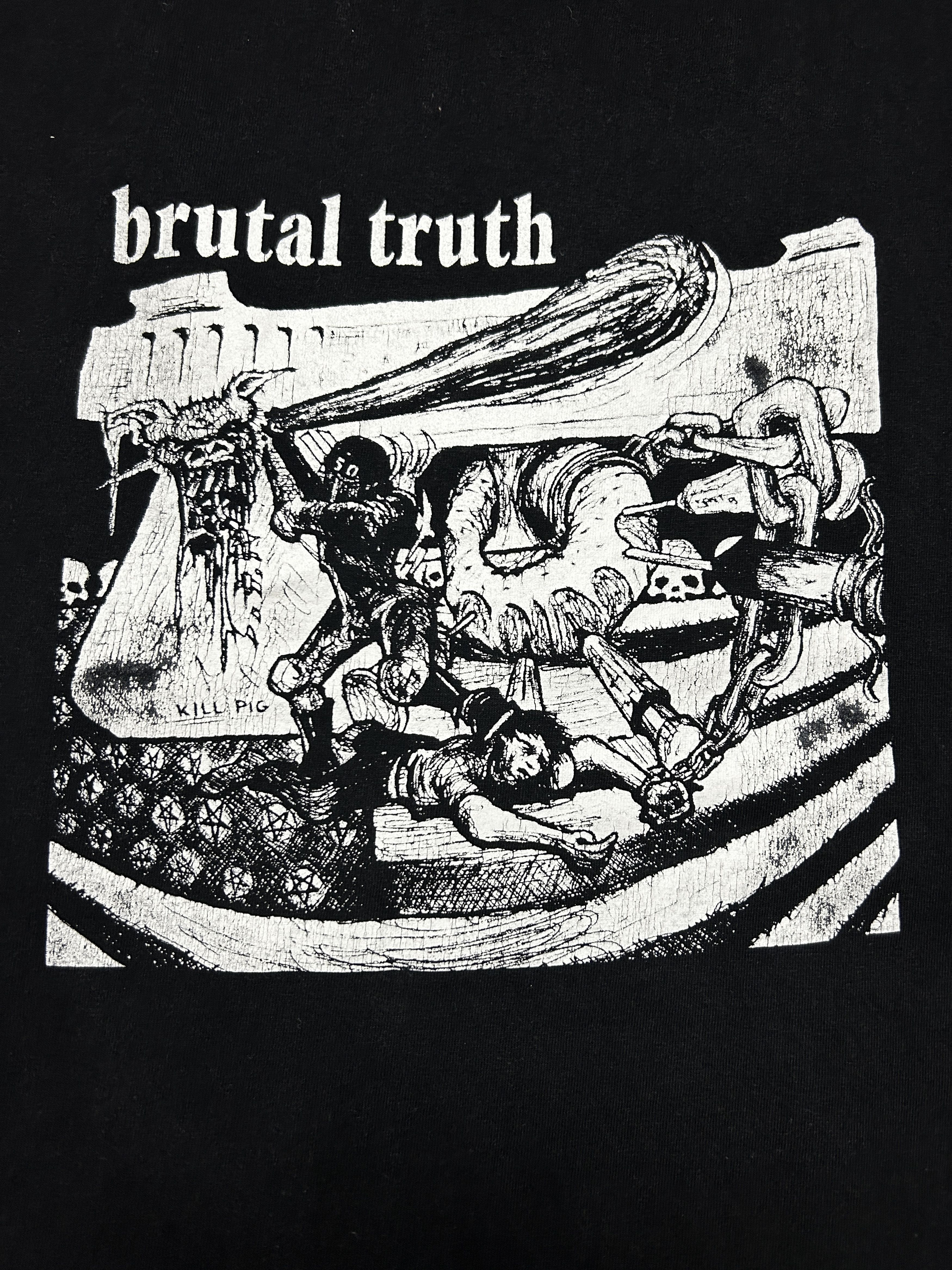 Band Tees Vintage Brutal Truth Tank Top Band T-shirt Size US L / EU 52-54 / 3 - 2 Thumbnail