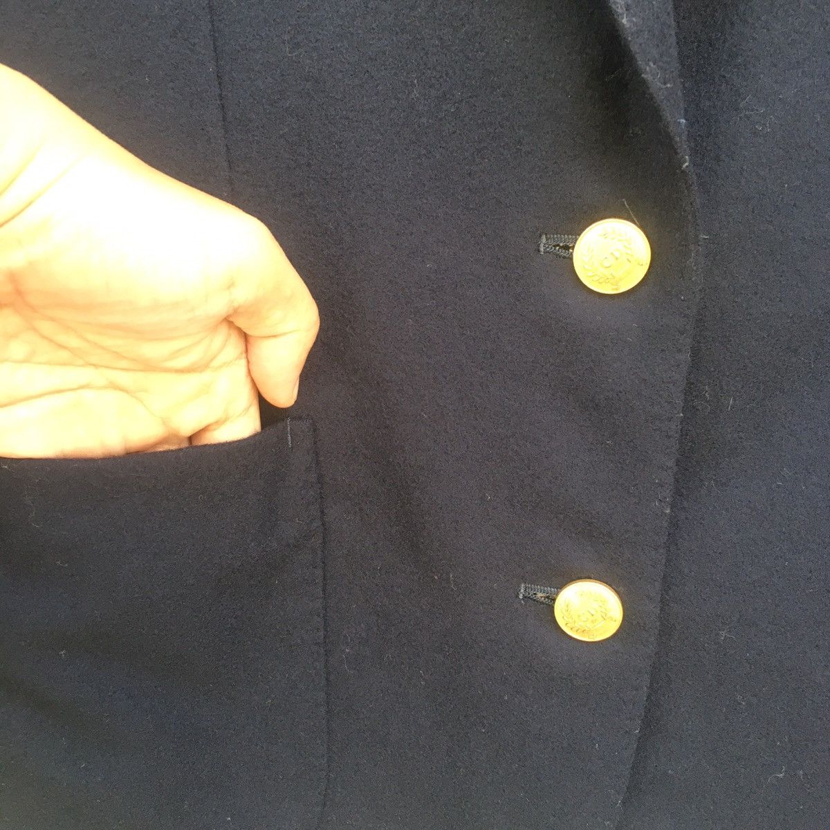 Christian Dior Monsieur Christian Dior Sport Women Wool Coat/Blazer Size ONE SIZE - 4 Thumbnail