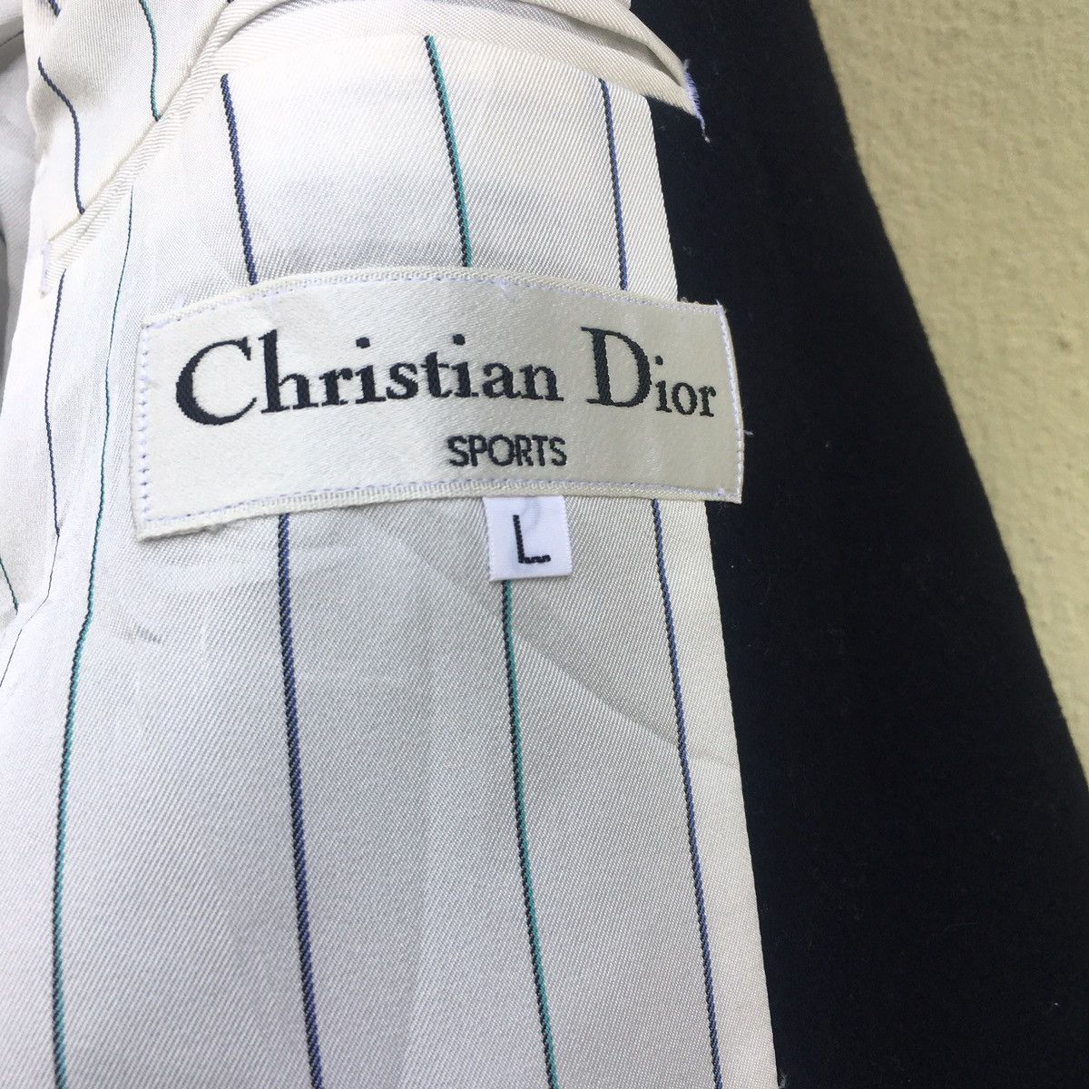 Christian Dior Monsieur Christian Dior Sport Women Wool Coat/Blazer Size ONE SIZE - 8 Thumbnail