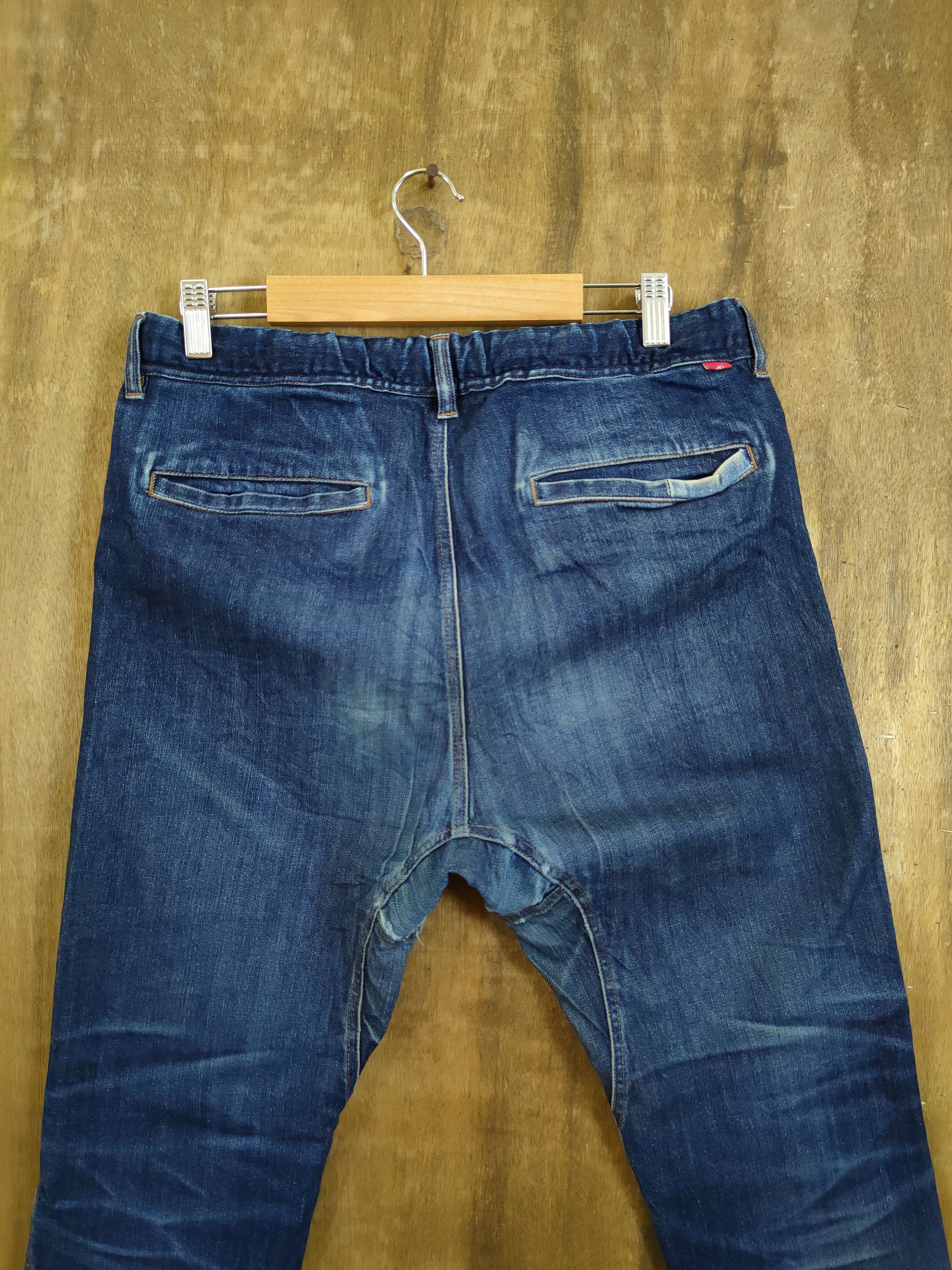 GRN GRN Made in Japan denim jogger pants #46-715 Size US 30 / EU 46 - 10 Thumbnail
