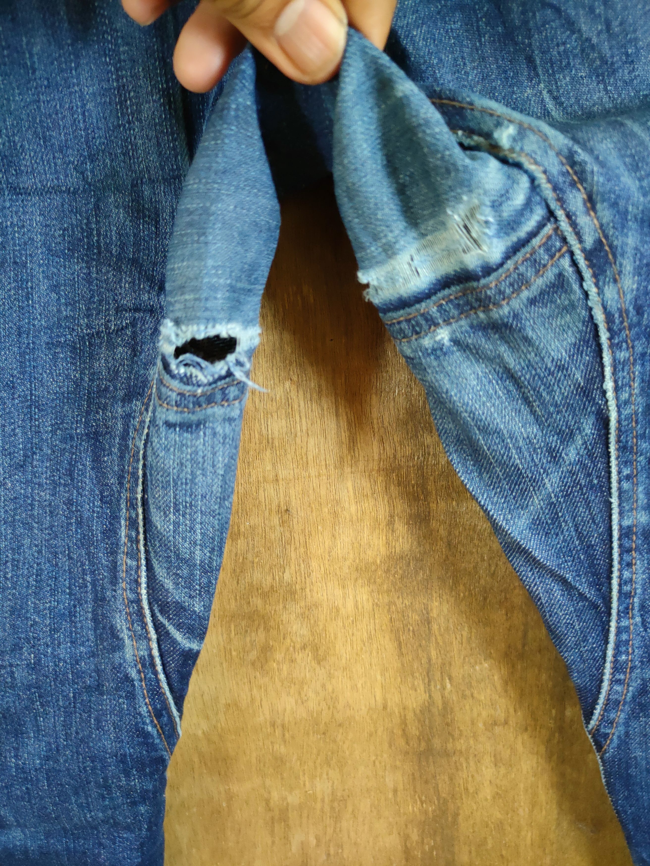 GRN GRN Made in Japan denim jogger pants #46-715 Size US 30 / EU 46 - 11 Thumbnail