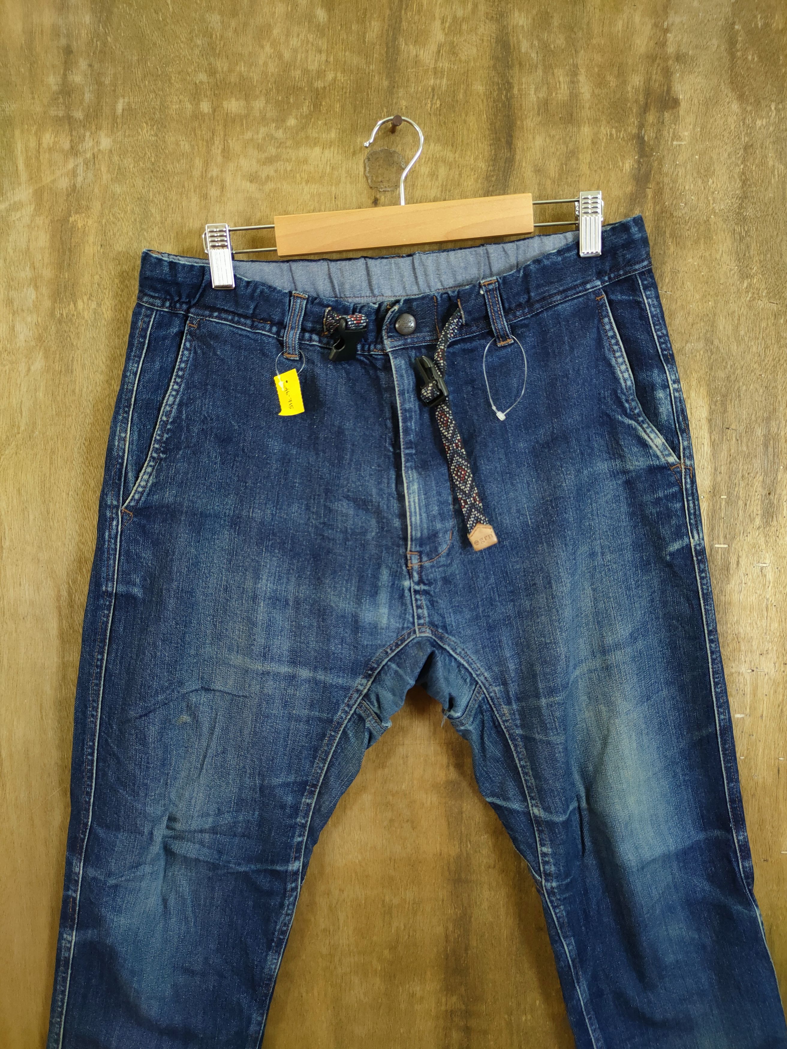 GRN GRN Made in Japan denim jogger pants #46-715 Size US 30 / EU 46 - 4 Thumbnail