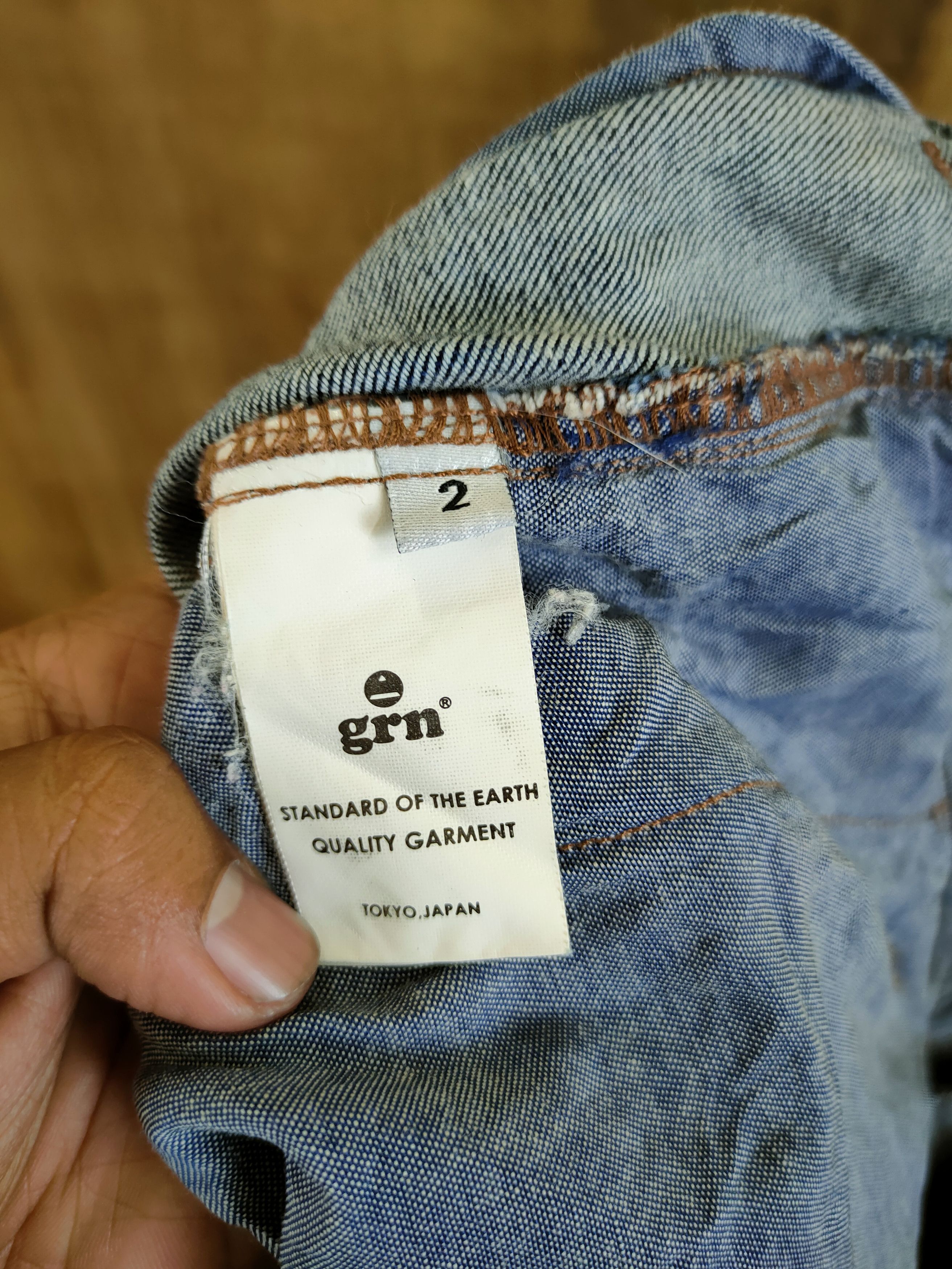 GRN GRN Made in Japan denim jogger pants #46-715 Size US 30 / EU 46 - 12 Thumbnail