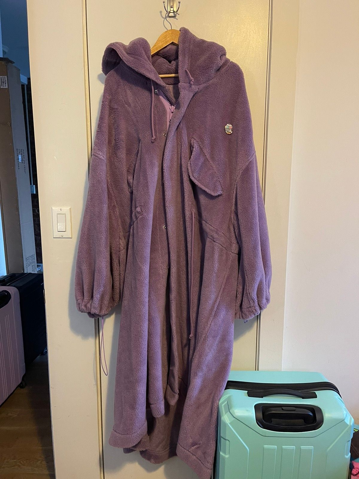 Pre-owned Undercover Lilac Robe Bathrobe Aw19