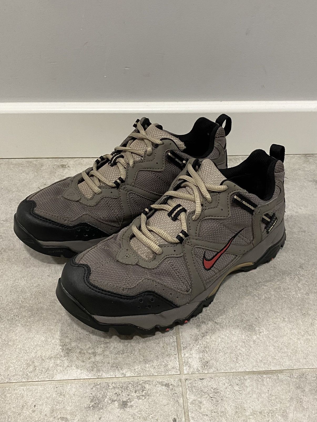 Nike Nike ACG vintage Goretex Bandolier 2 grey trekking shoes Size US 7.5 / EU 40-41 - 1 Thumbnail