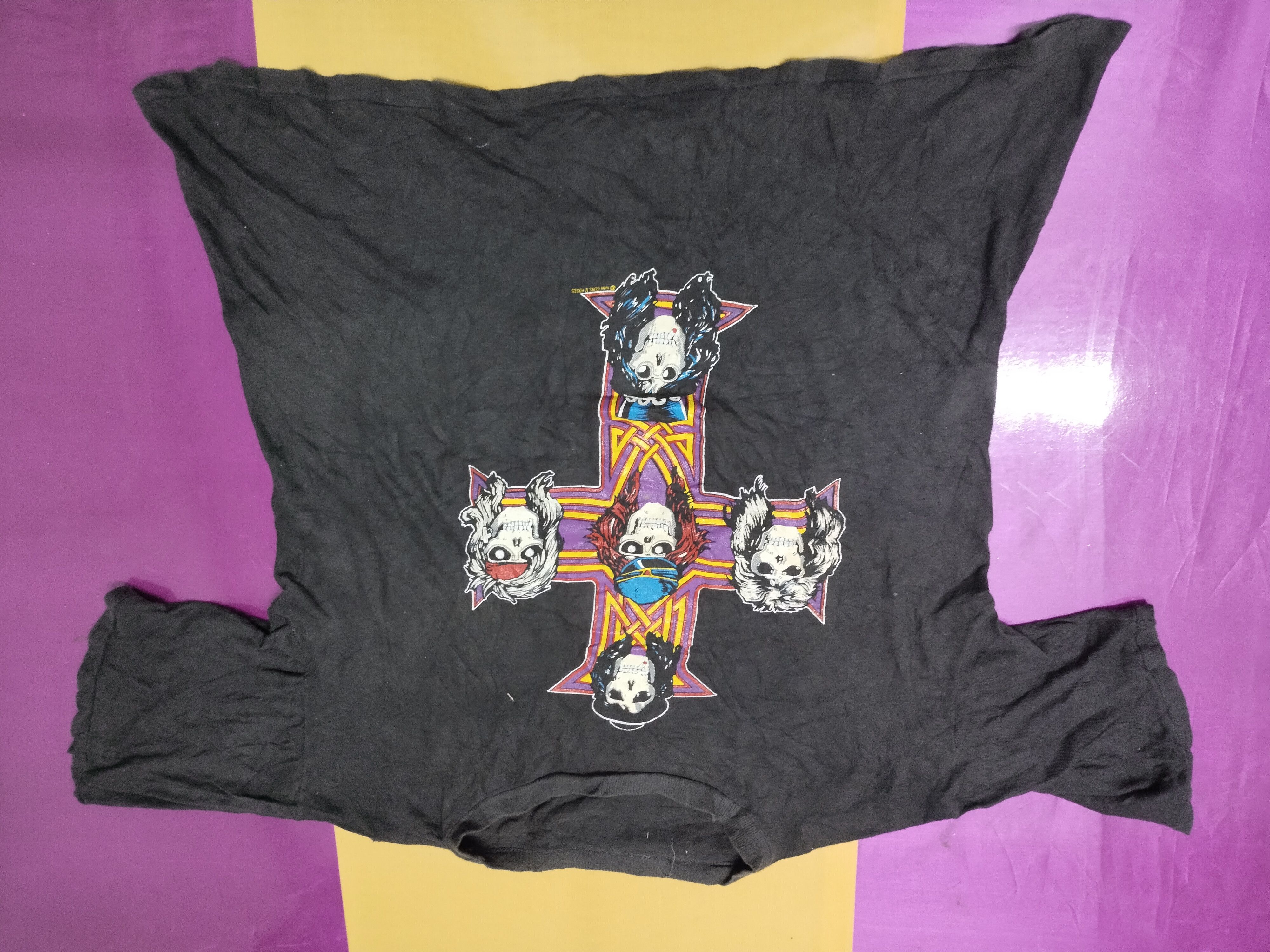Band Tees × Guns N' Roses × Vintage 🔥1988's Vtg Guns N Roses Original Tee Size US M / EU 48-50 / 2 - 2 Thumbnail