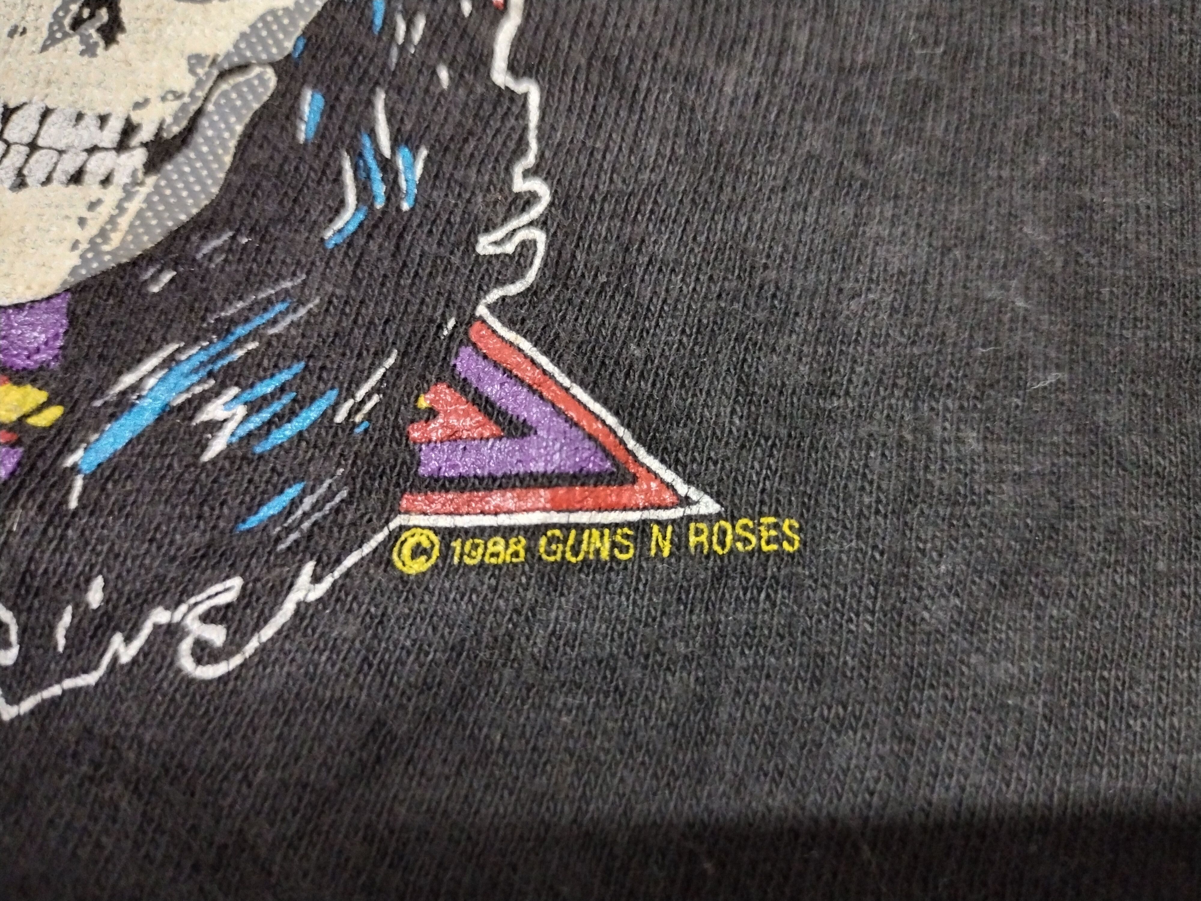 Band Tees × Guns N' Roses × Vintage 🔥1988's Vtg Guns N Roses Original Tee Size US M / EU 48-50 / 2 - 7 Thumbnail