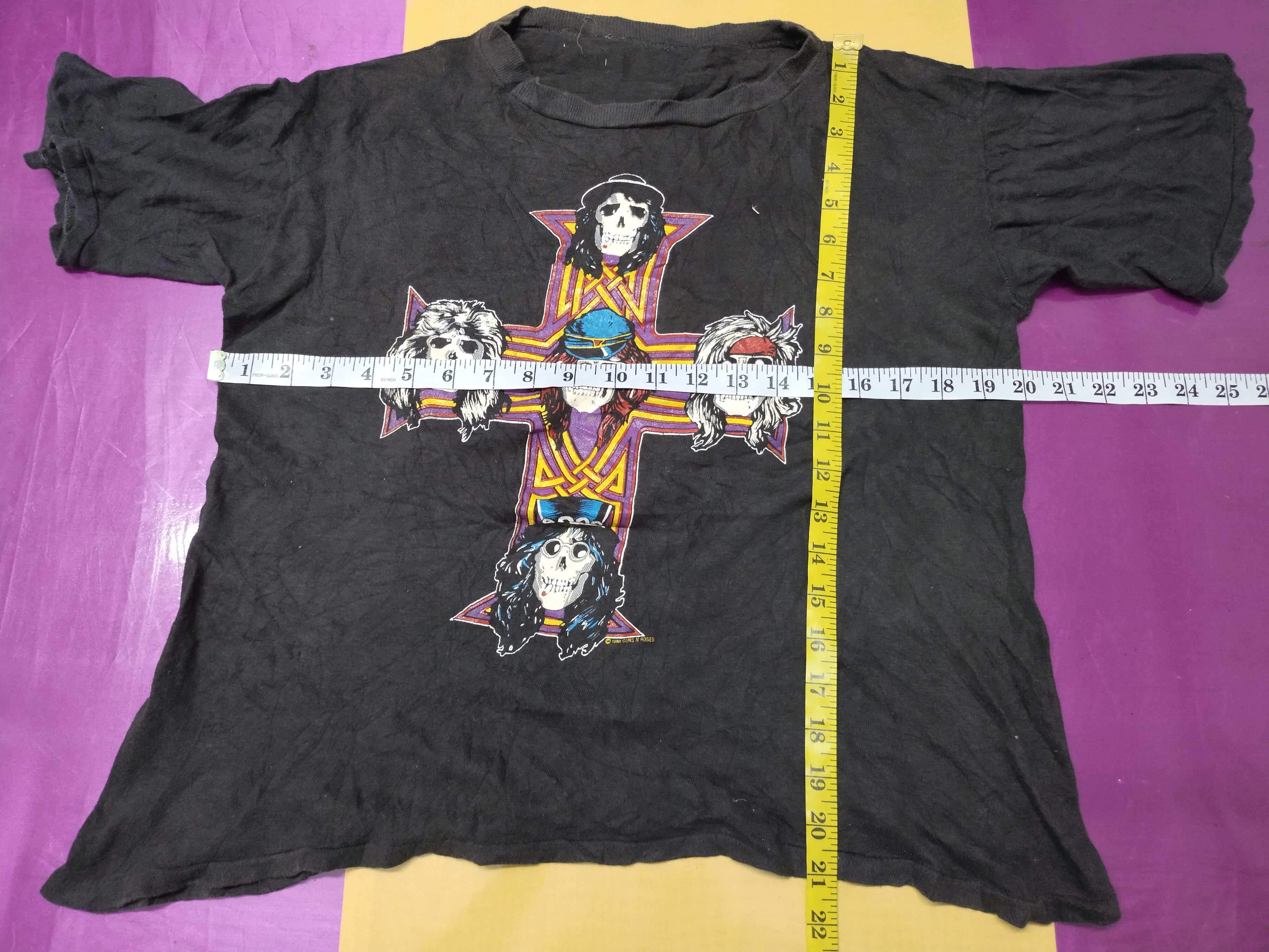 Band Tees × Guns N' Roses × Vintage 🔥1988's Vtg Guns N Roses Original Tee Size US M / EU 48-50 / 2 - 12 Thumbnail