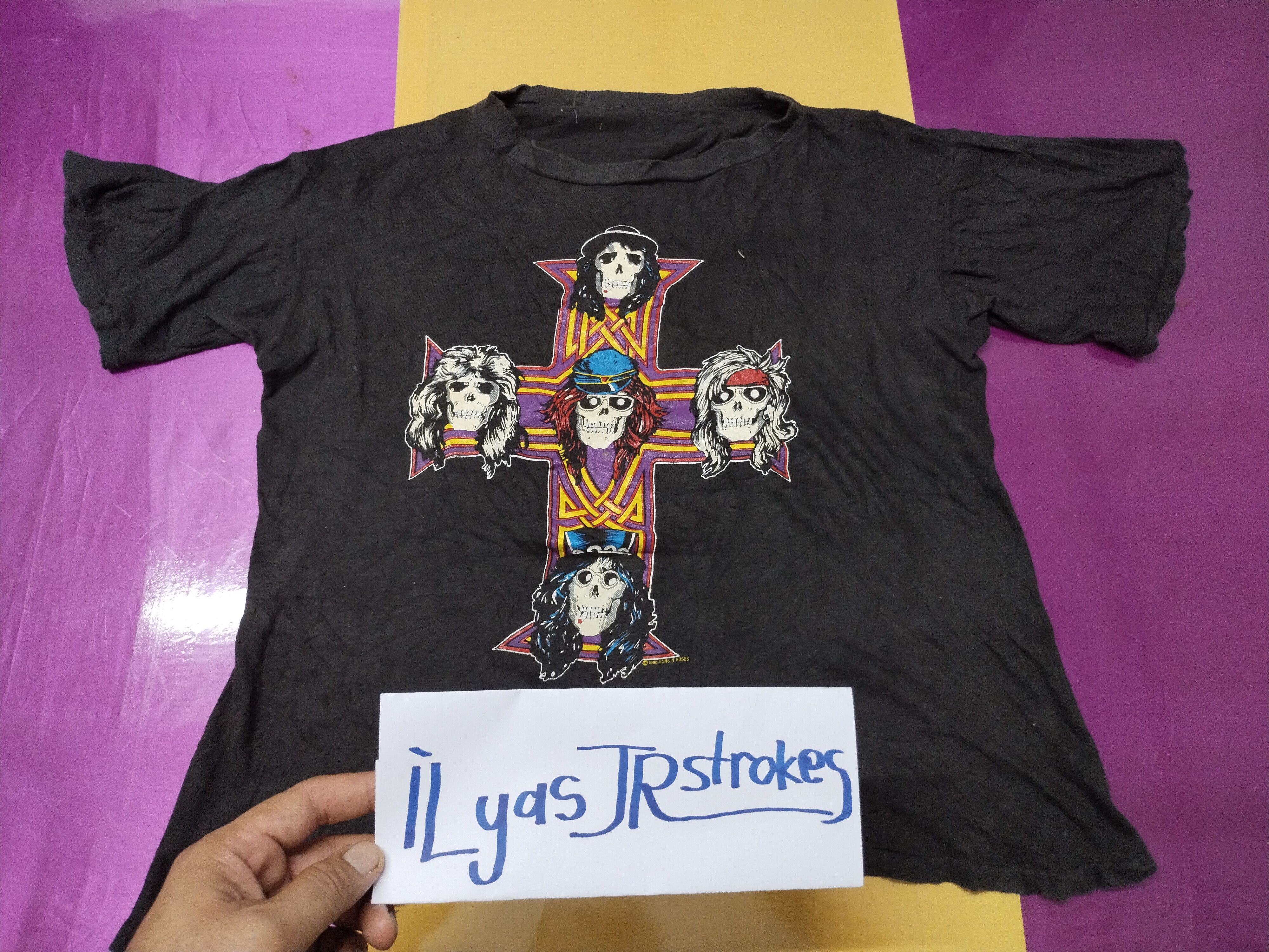 Band Tees × Guns N' Roses × Vintage 🔥1988's Vtg Guns N Roses Original Tee Size US M / EU 48-50 / 2 - 13 Thumbnail