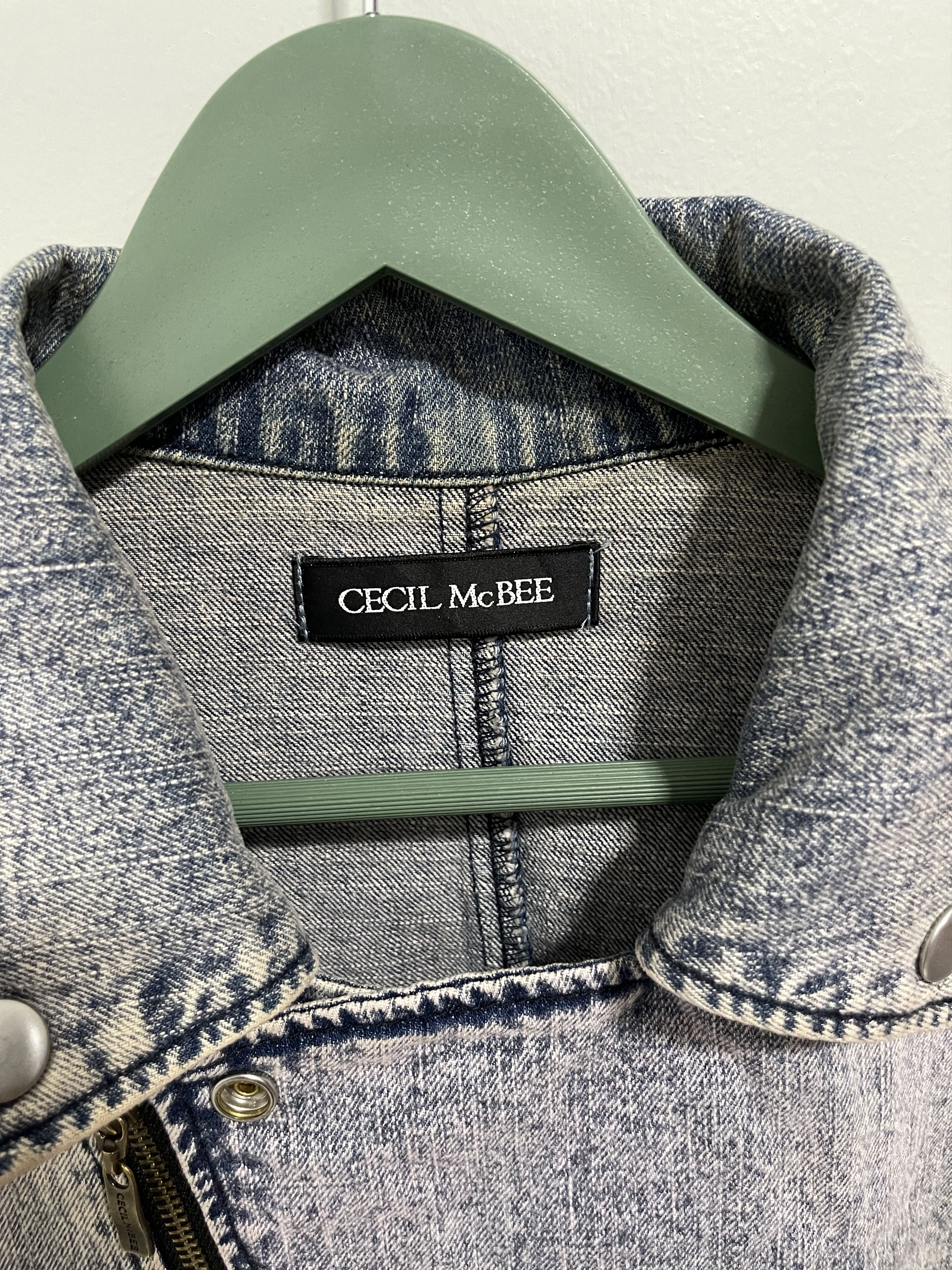 Japanese Brand × Vintage Vintage Cecil McBee Punk Style Distressed Denim Size US XS / EU 42 / 0 - 6 Thumbnail