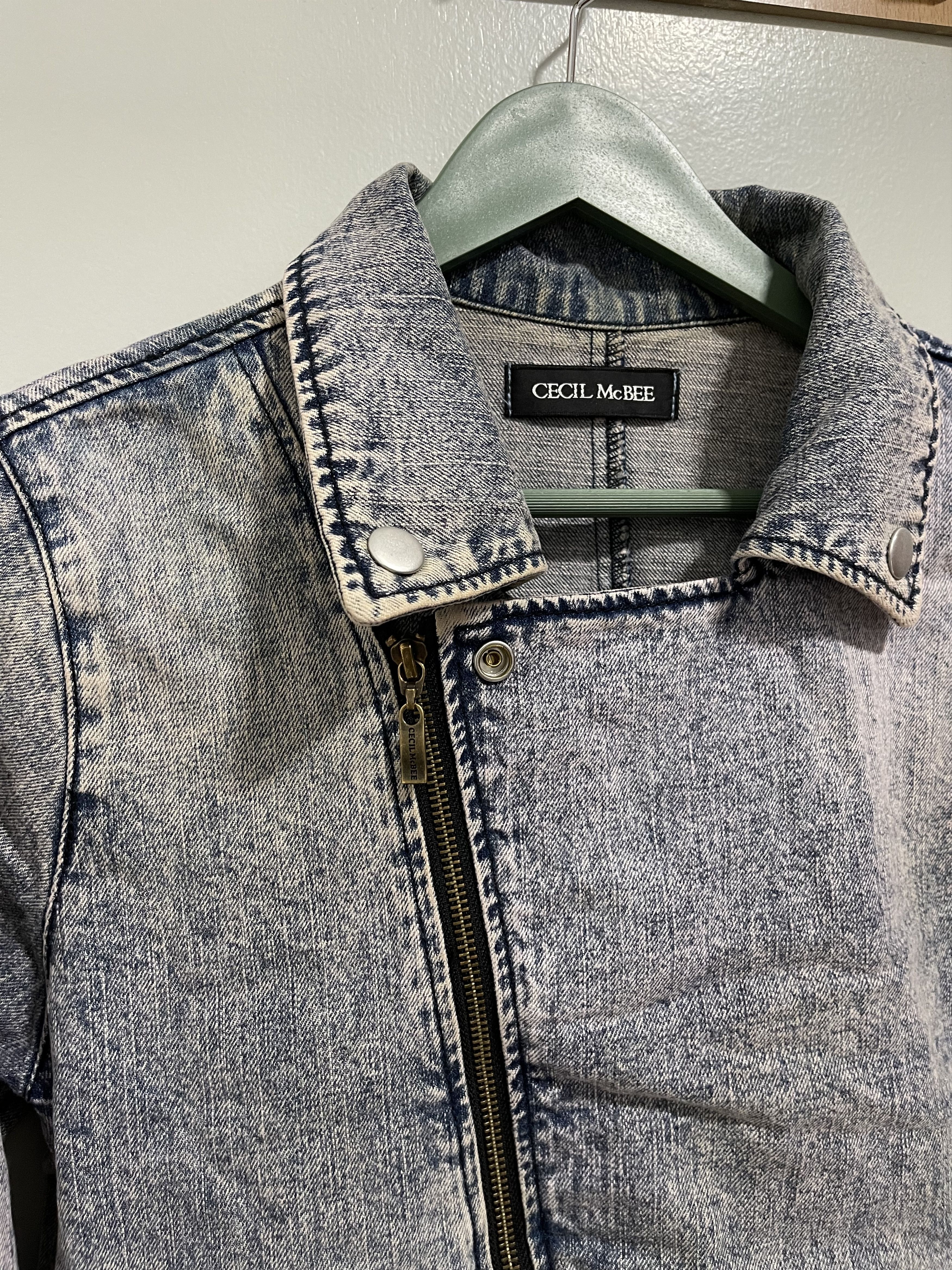 Japanese Brand × Vintage Vintage Cecil McBee Punk Style Distressed Denim Size US XS / EU 42 / 0 - 2 Thumbnail