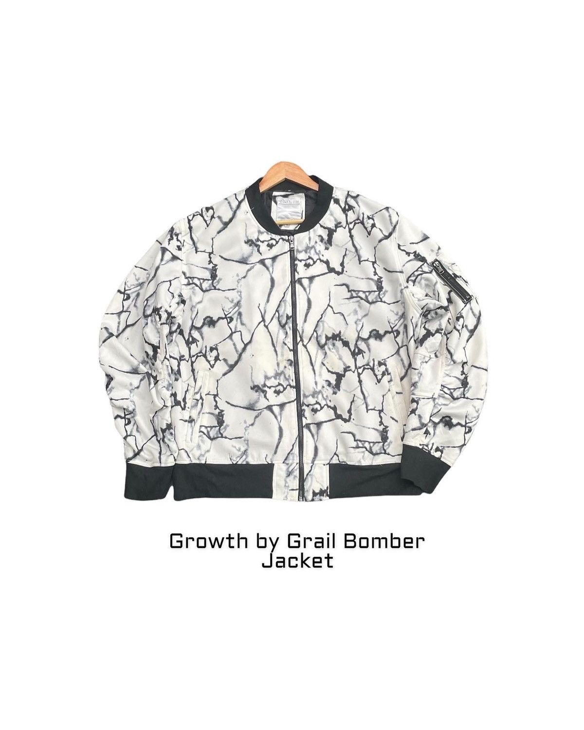 Japanese Brand Growth by Grail Bomber Jacket Size US XXL / EU 58 / 5 - 1 Thumbnail