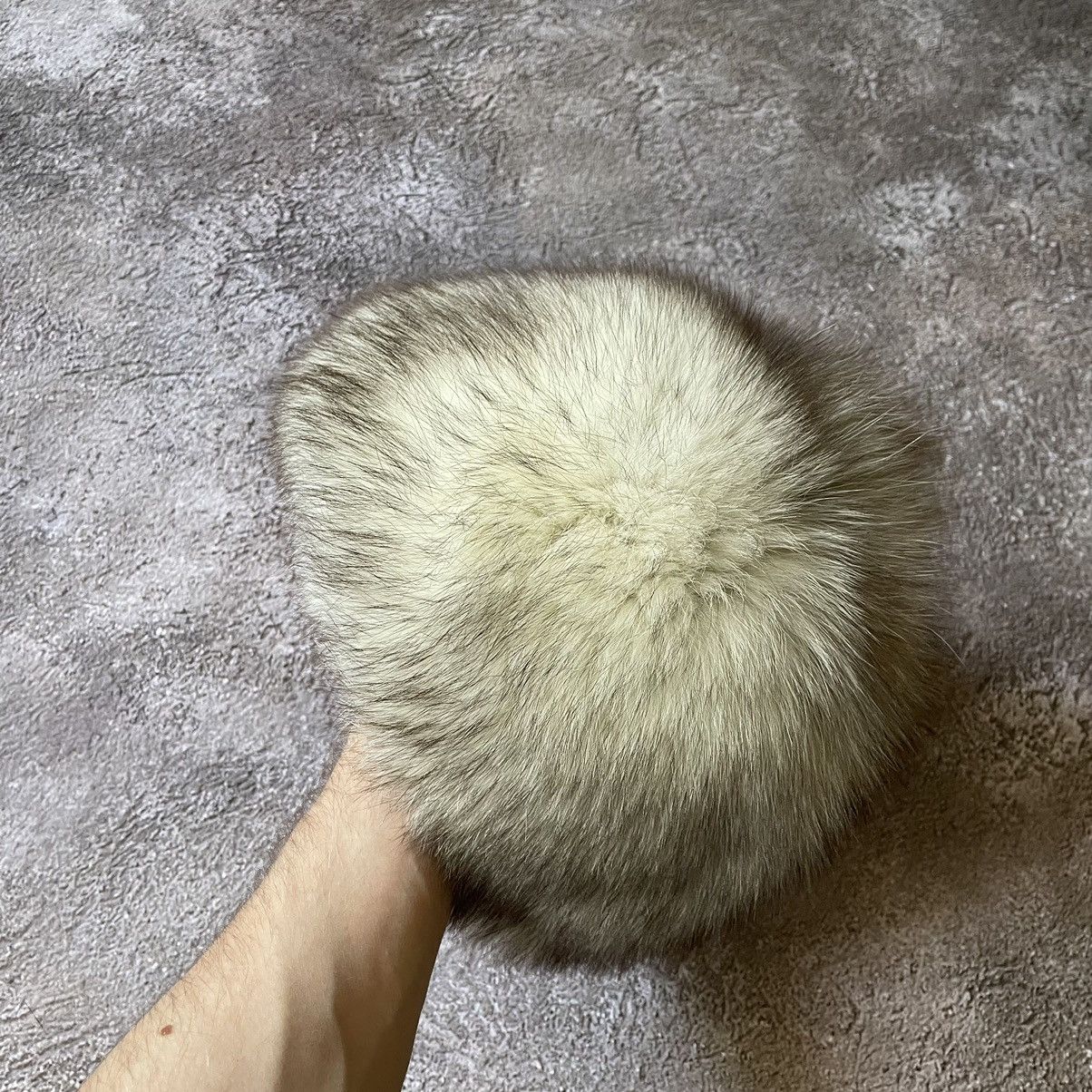 Vintage Vintage Y2K Fuzzy Alt Beanie Trapper Hat Grunge Boxy Logo OS Size ONE SIZE - 2 Thumbnail
