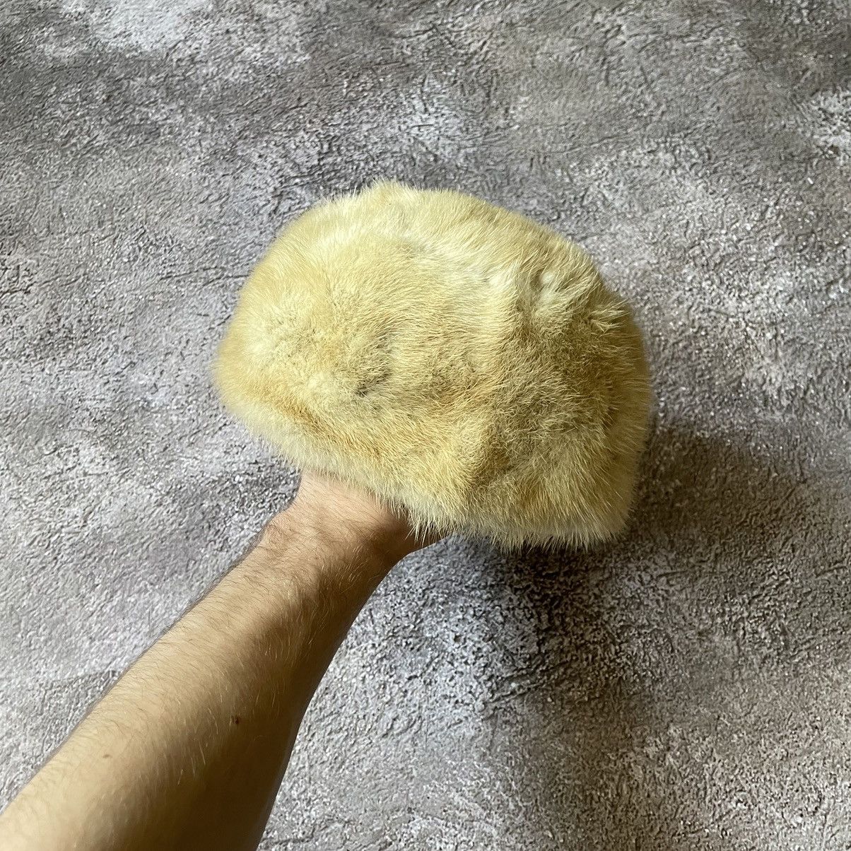 Vintage Vintage Y2K Fuzzy Beanie Trapper Hat Alt Grunge Graphic OS Size ONE SIZE - 1 Thumbnail