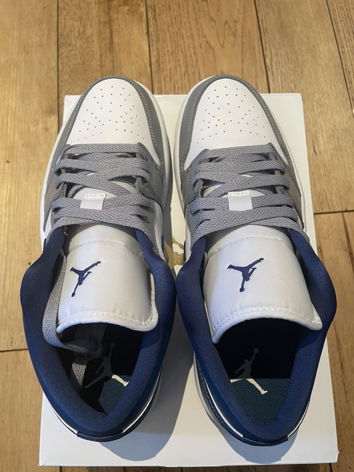 Jordan Brand × Nike Air Jordan 1 Low Stealth French Blue W Size US 9 / EU 42 - 5 Thumbnail
