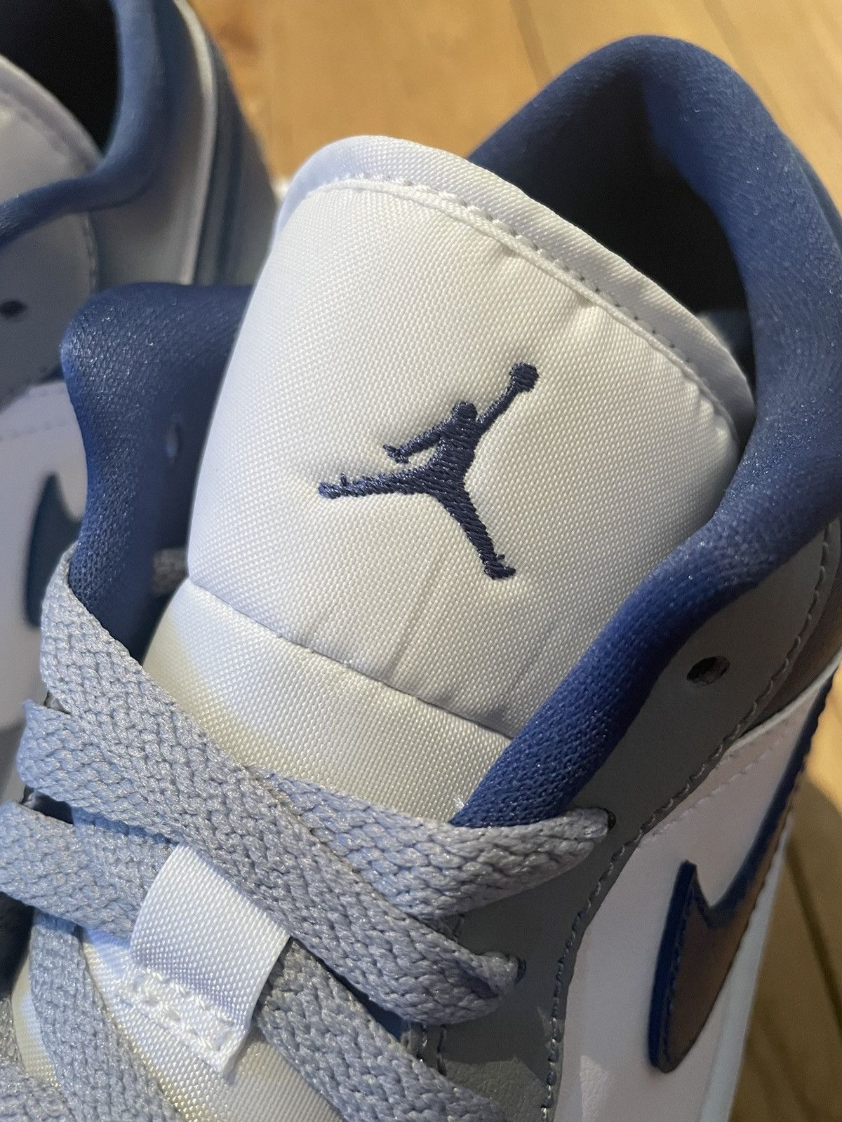 Jordan Brand × Nike Air Jordan 1 Low Stealth French Blue W Size US 9 / EU 42 - 7 Thumbnail