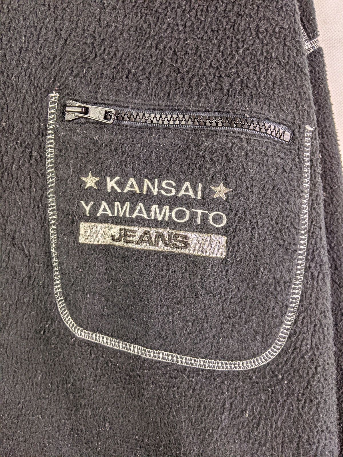 Japanese Brand 🔥NEED GONE🔥VINTAGE KANSAI MAN FLEECE ZIPPER JACKET Size US XL / EU 56 / 4 - 4 Thumbnail