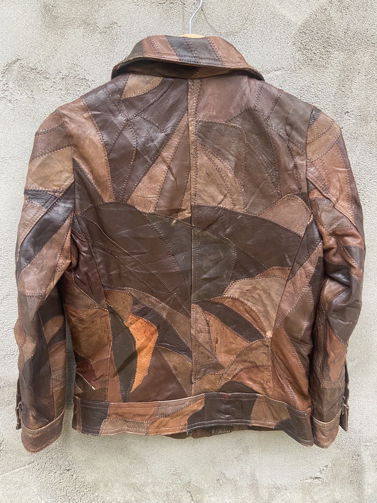 Hysteric Glamour Hysteric Glamour Patchwork Leather Jacket Size S / US 4 / IT 40 - 4 Thumbnail