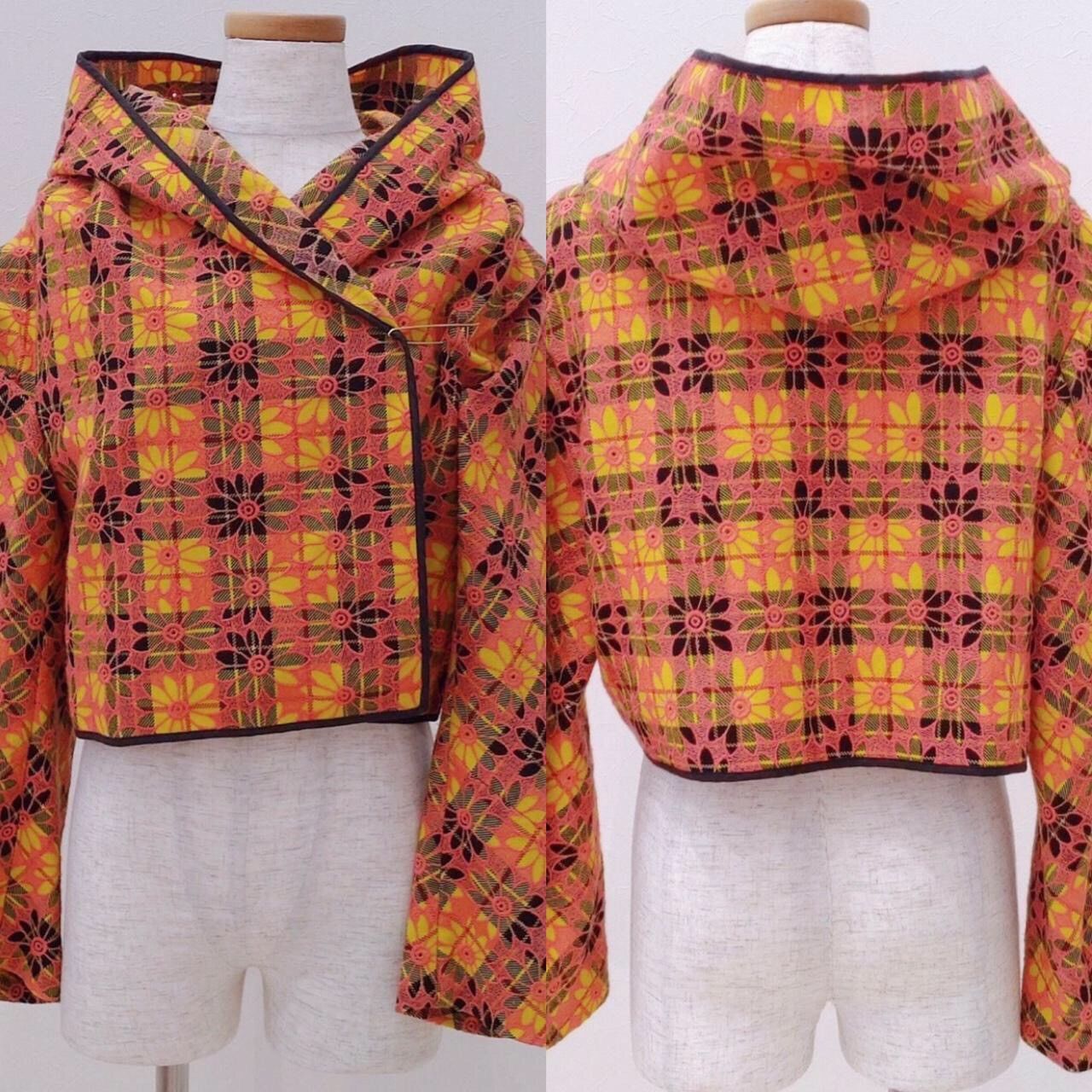 Comme des Garcons AD1999 Comme Des Garçons Floral Lace Cropped Jacket Size US S / EU 44-46 / 1 - 5 Thumbnail