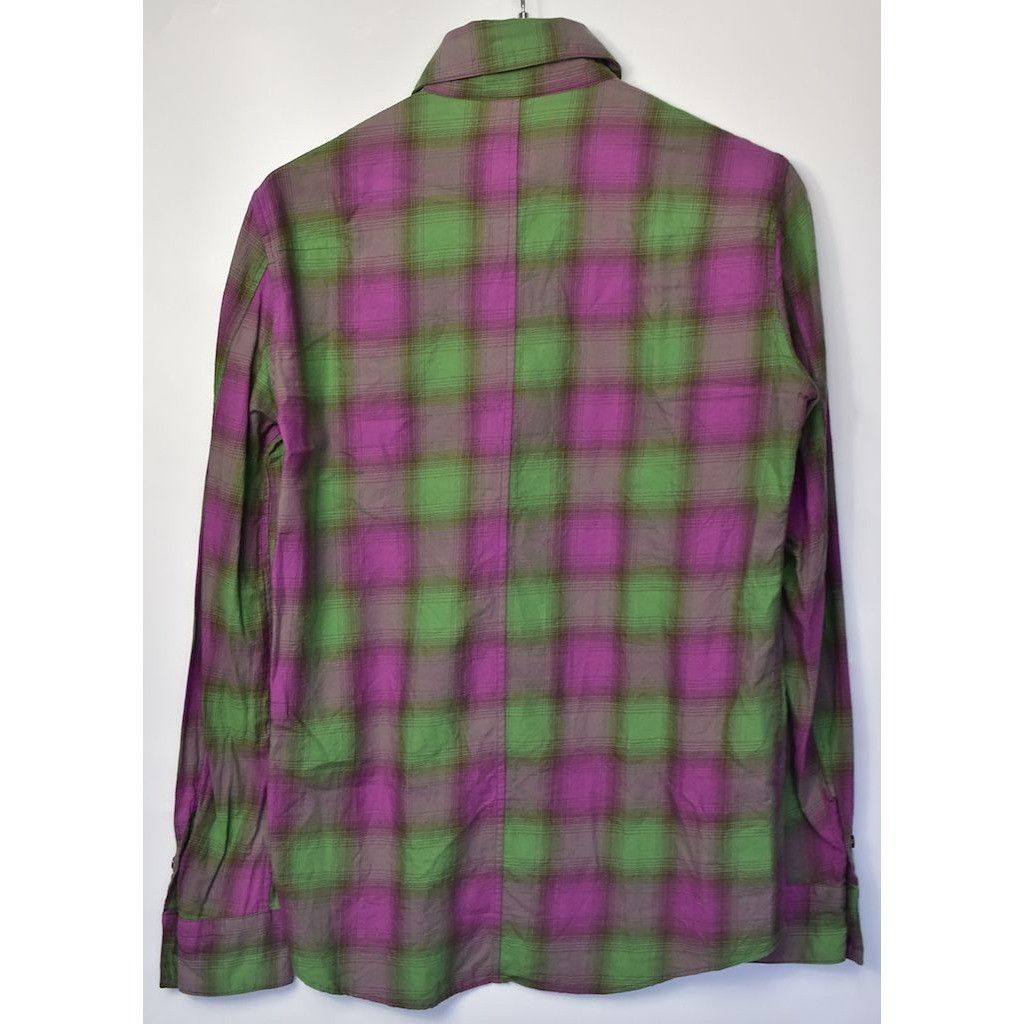 Attachment × Kazuyuki Kumagai Attachment shadow check shirt pocket shirt 28953 - 847 55 Size US S / EU 44-46 / 1 - 2 Thumbnail