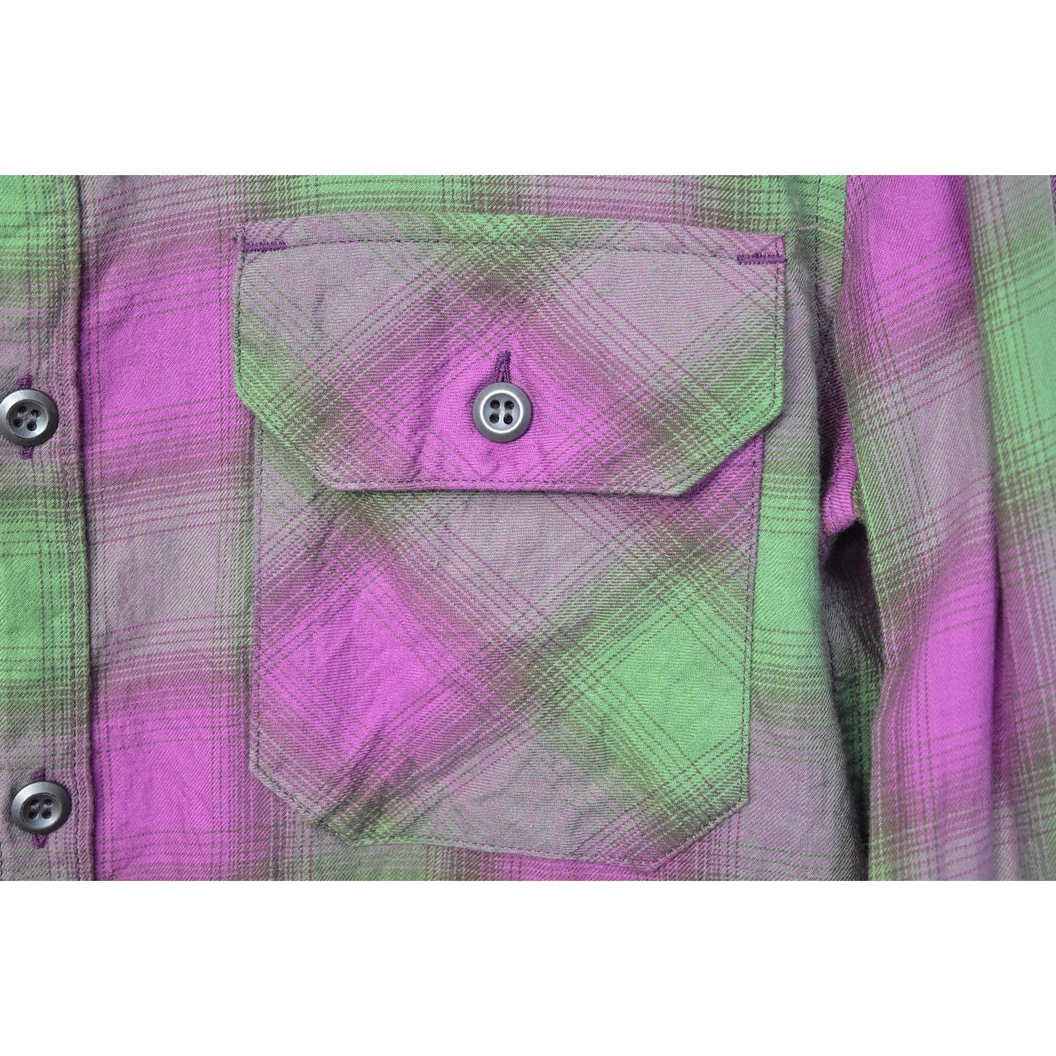 Attachment × Kazuyuki Kumagai Attachment shadow check shirt pocket shirt 28953 - 847 55 Size US S / EU 44-46 / 1 - 10 Thumbnail