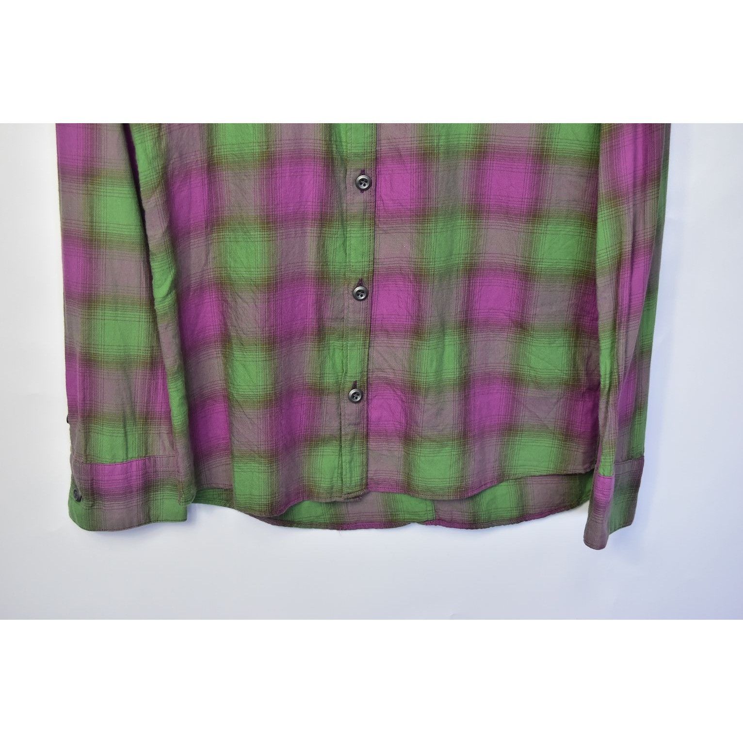 Attachment × Kazuyuki Kumagai Attachment shadow check shirt pocket shirt 28953 - 847 55 Size US S / EU 44-46 / 1 - 8 Thumbnail