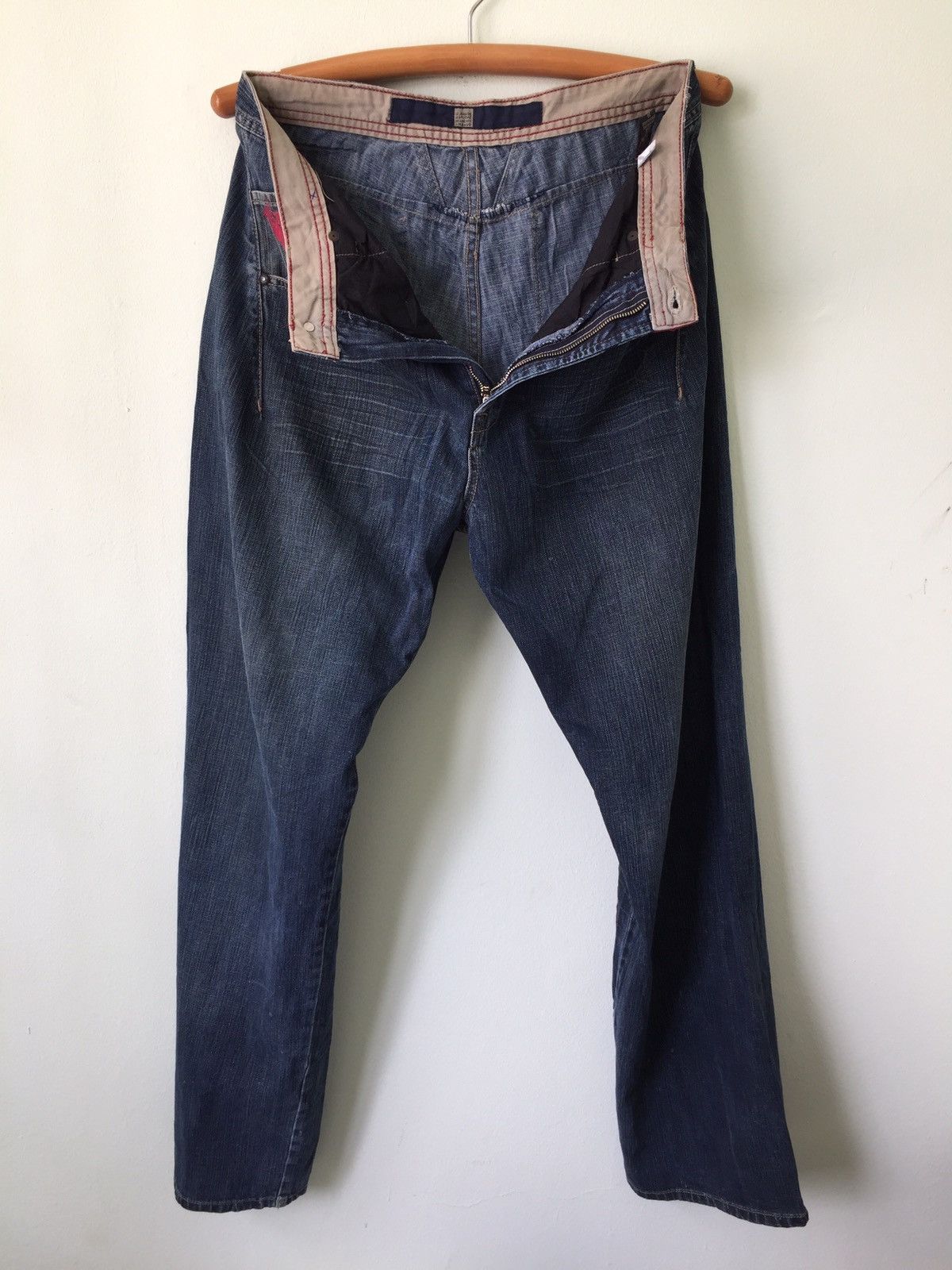 Marithe + Francois Girbaud Le Jean De Marithe Francois Girbaud Denim Size US 34 / EU 50 - 3 Thumbnail