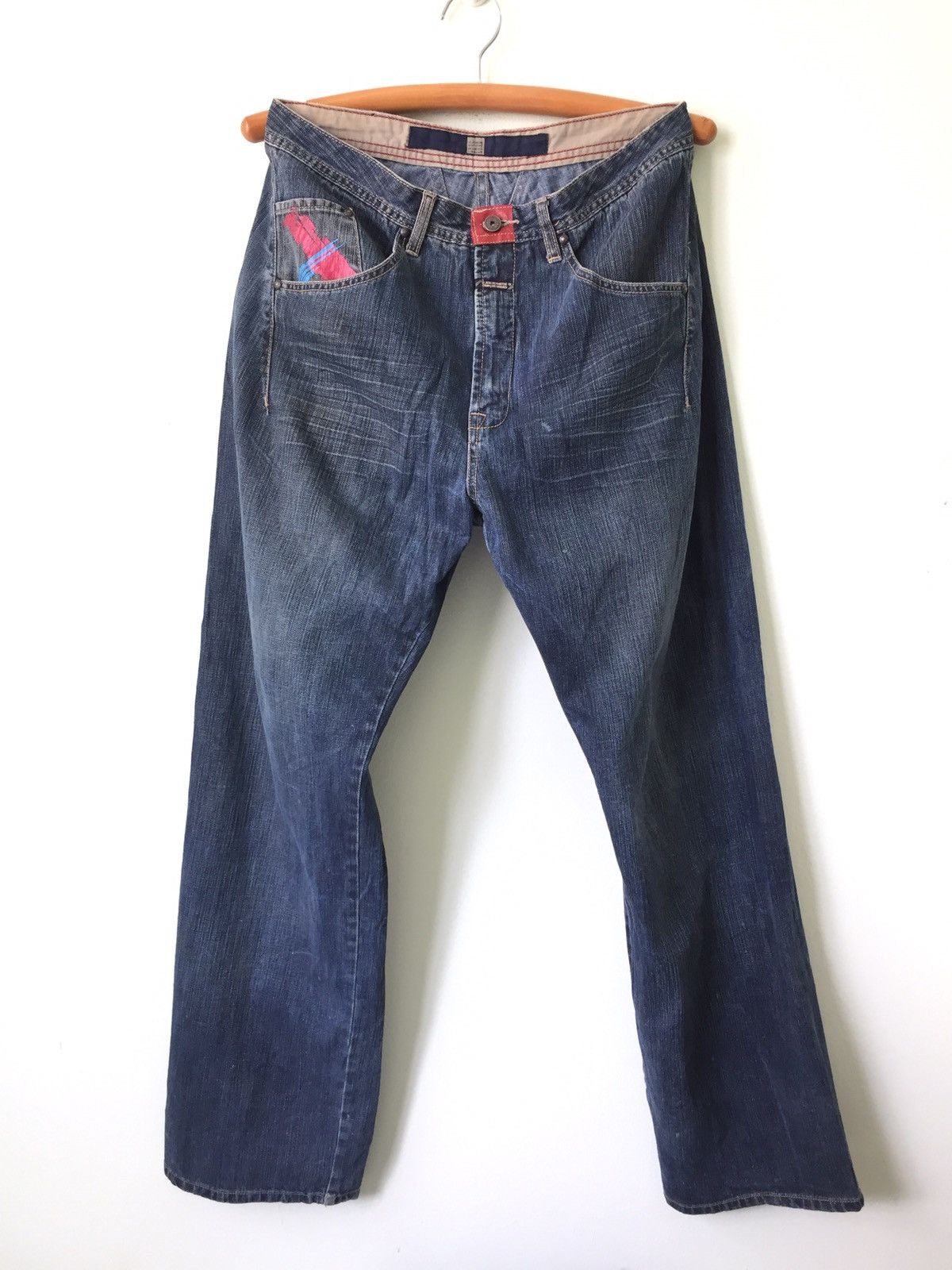 Marithe + Francois Girbaud Le Jean De Marithe Francois Girbaud Denim Size US 34 / EU 50 - 1 Thumbnail